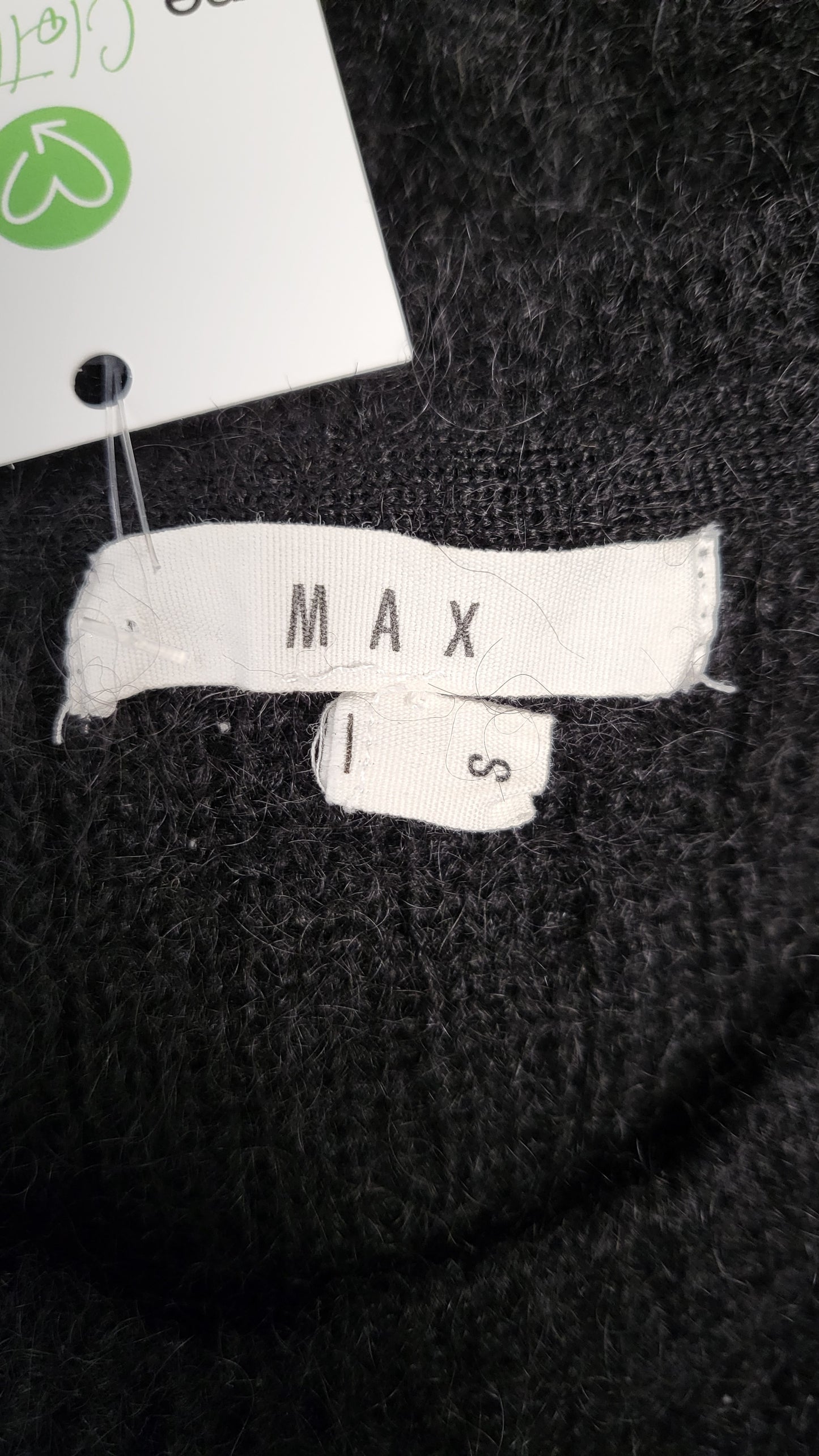 Max Black Mohair Blend Knit (10)