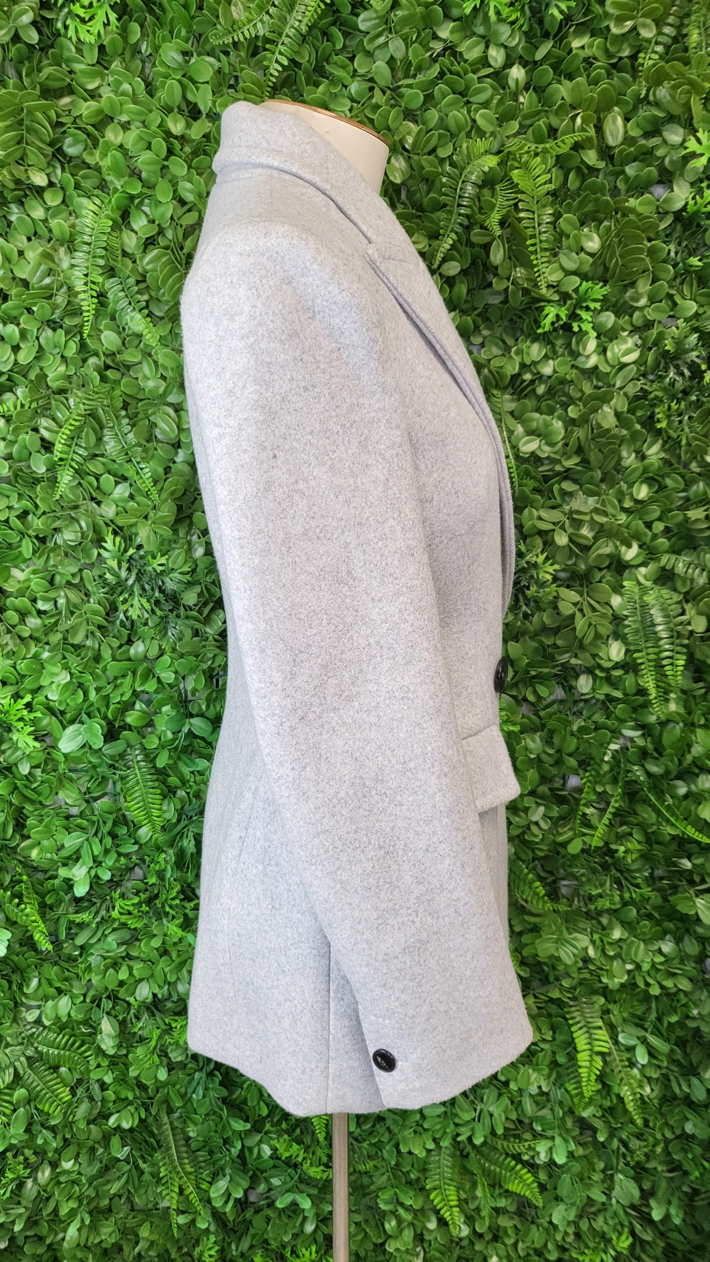 Zara Grey Peacoat (10)