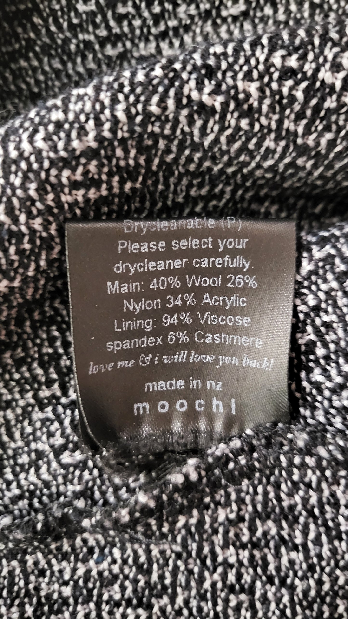 Moochi Grey Wool Blend Dress (10)