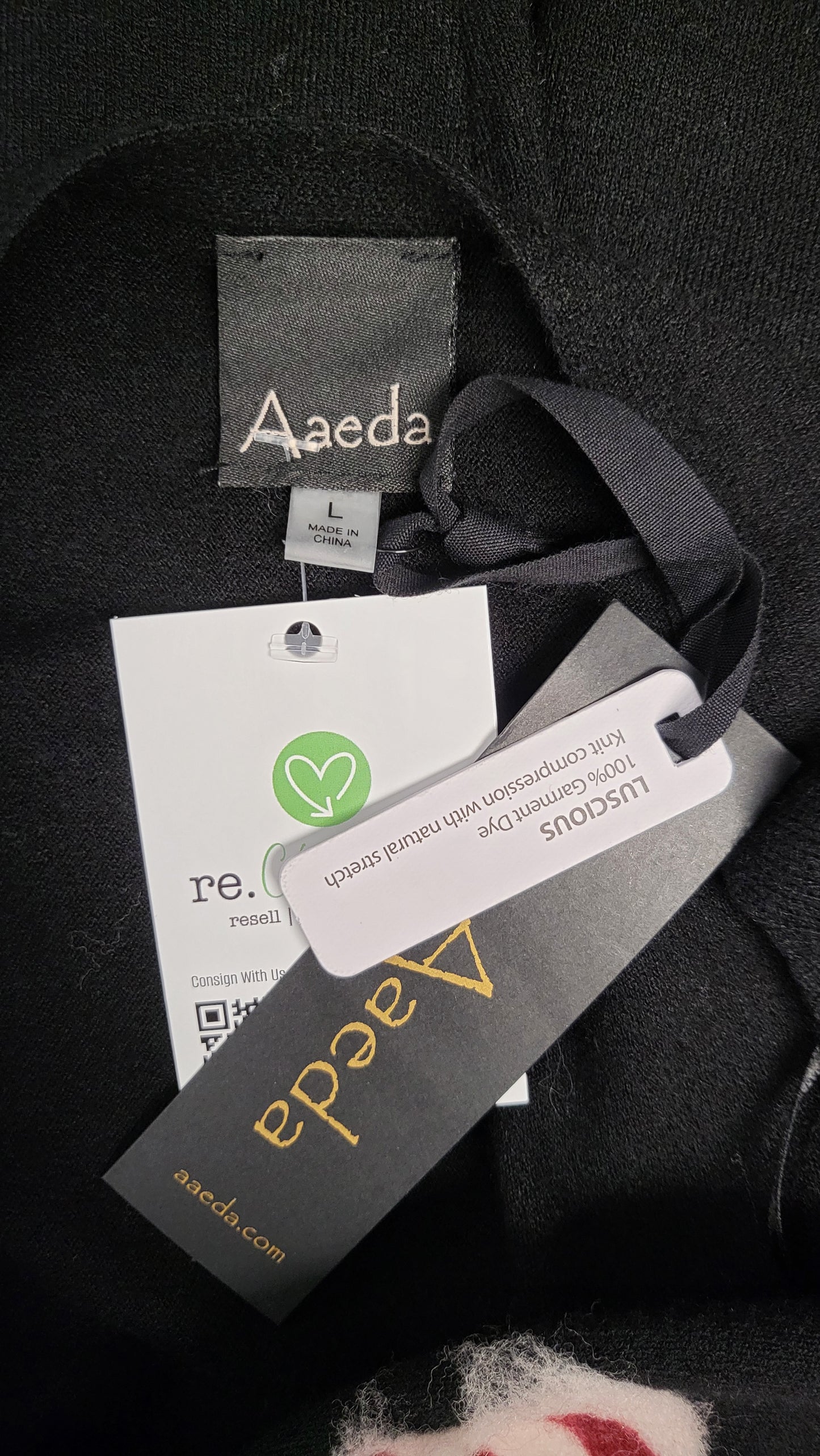 Aaeda Black Felted Wool Knit BNWT (12)