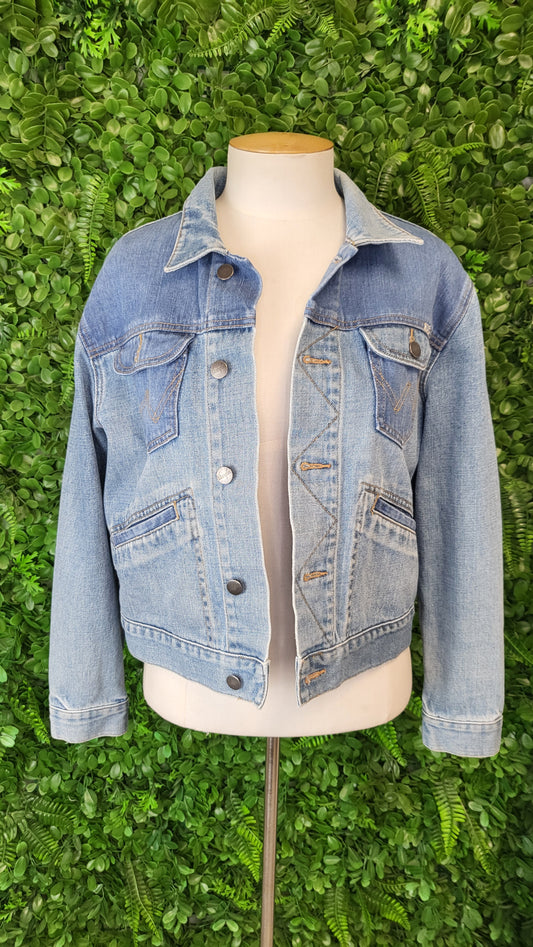 Wrangler Washed Western Denim Jacket (10)
