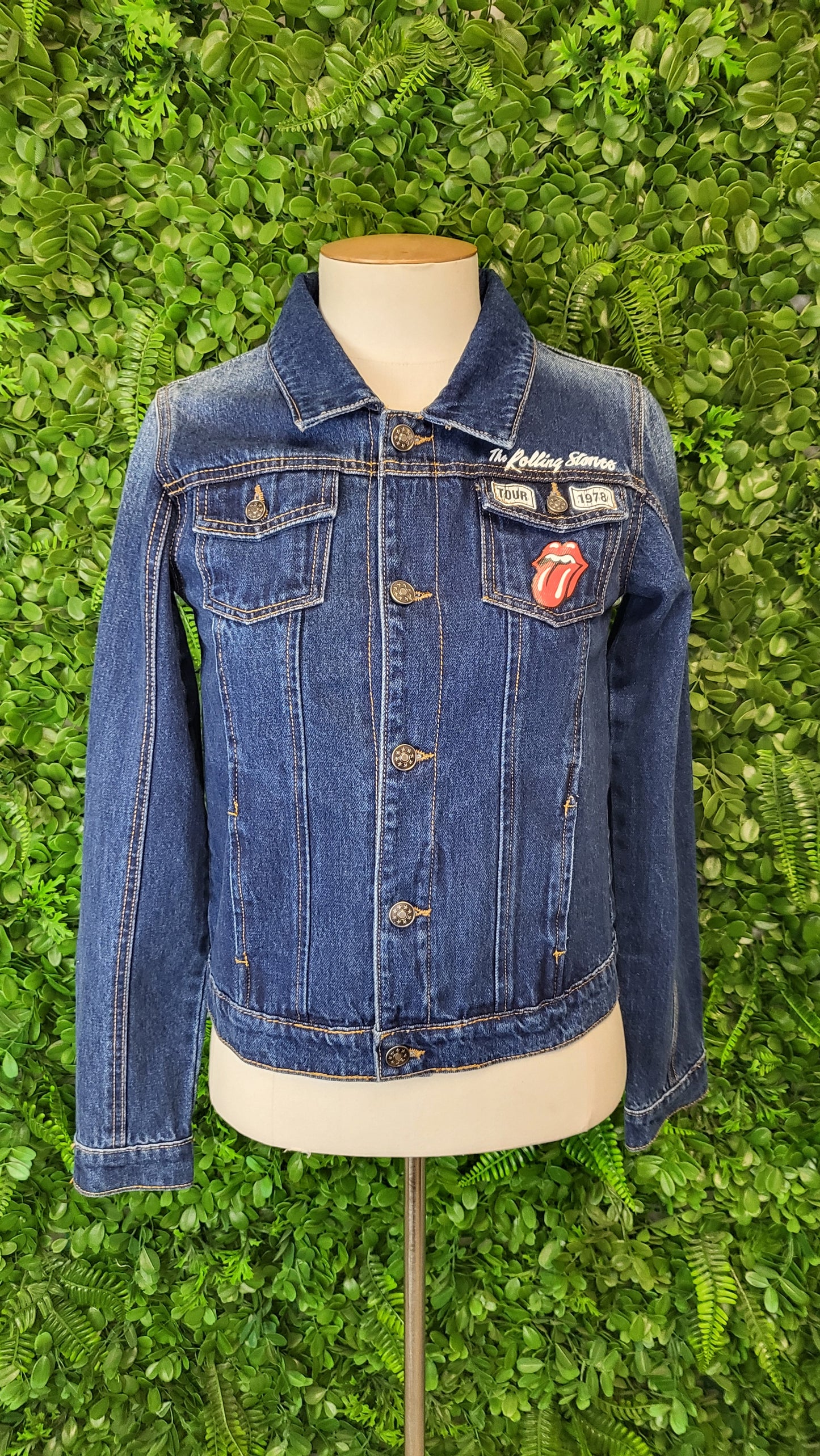 Rolling stones Ink Denim Jacket (8-10)