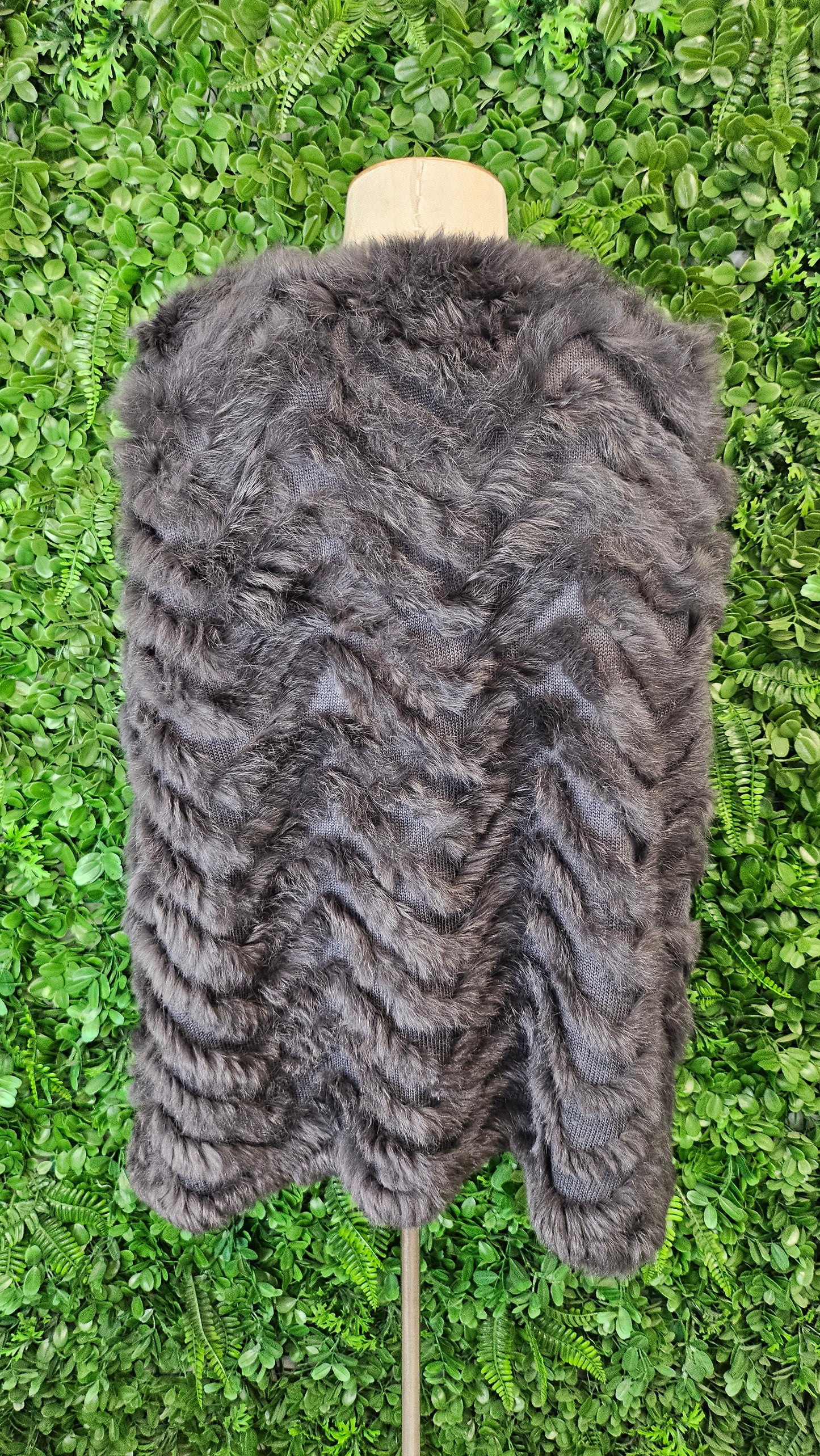 Random Grey Rabbit Cape (12-16)