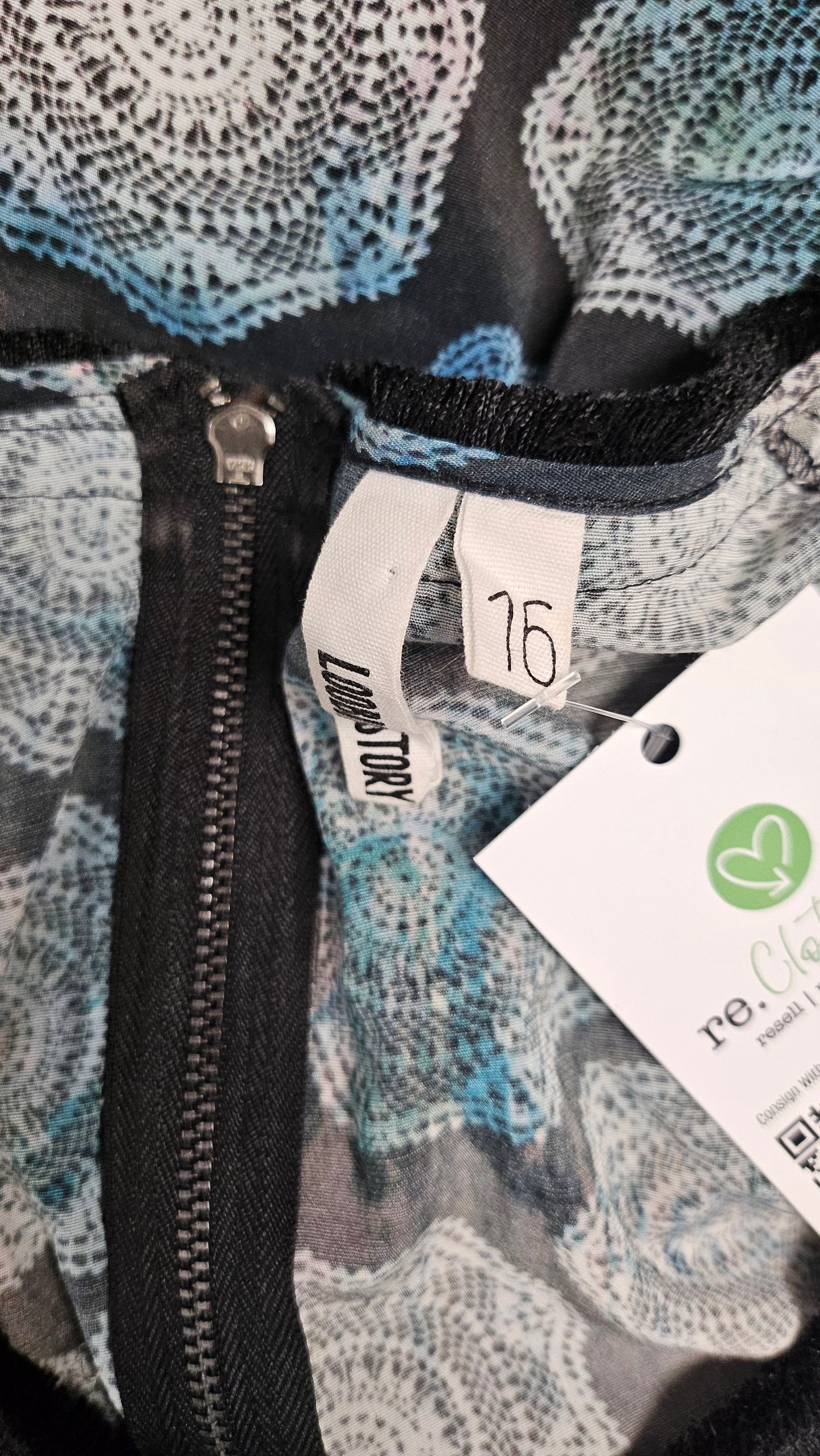 Loobies Story Print Dye Print Dress (16)