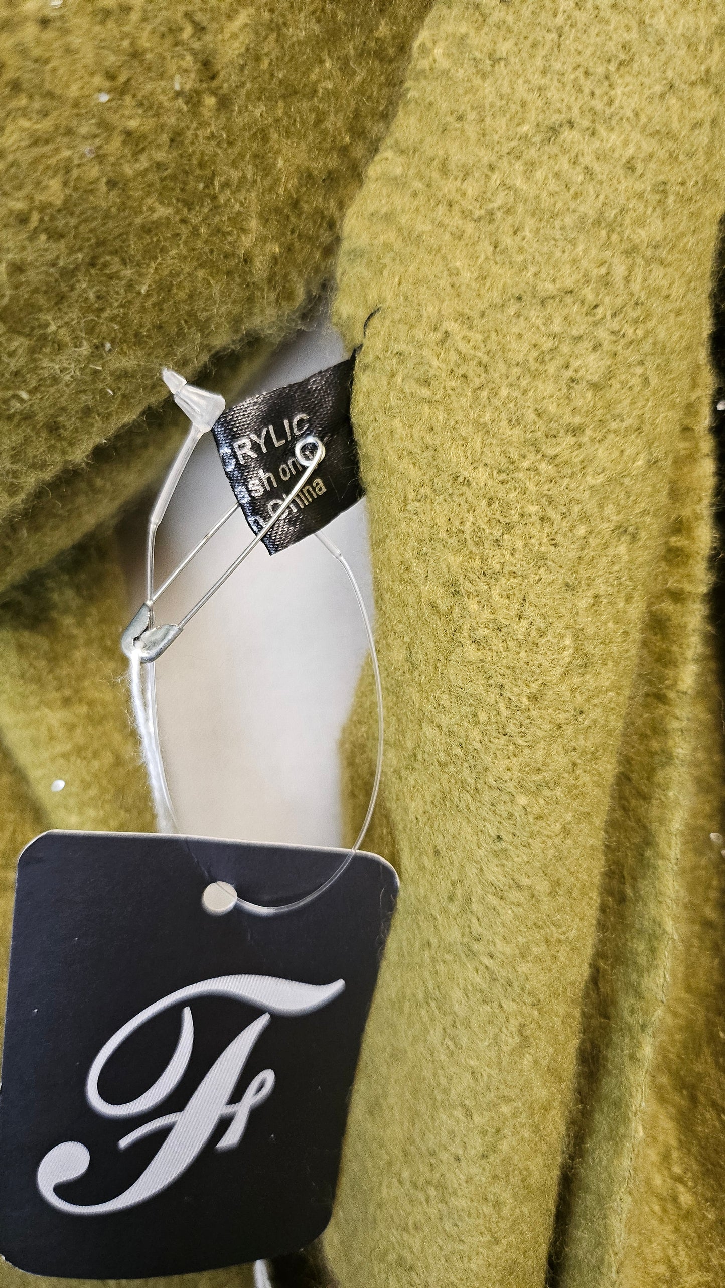 Frontier Pistachio Lurex Scarf BNWT