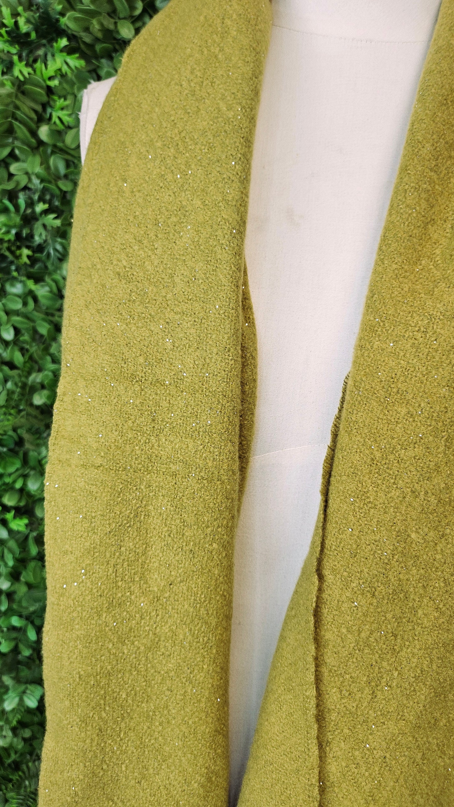 Frontier Pistachio Lurex Scarf BNWT