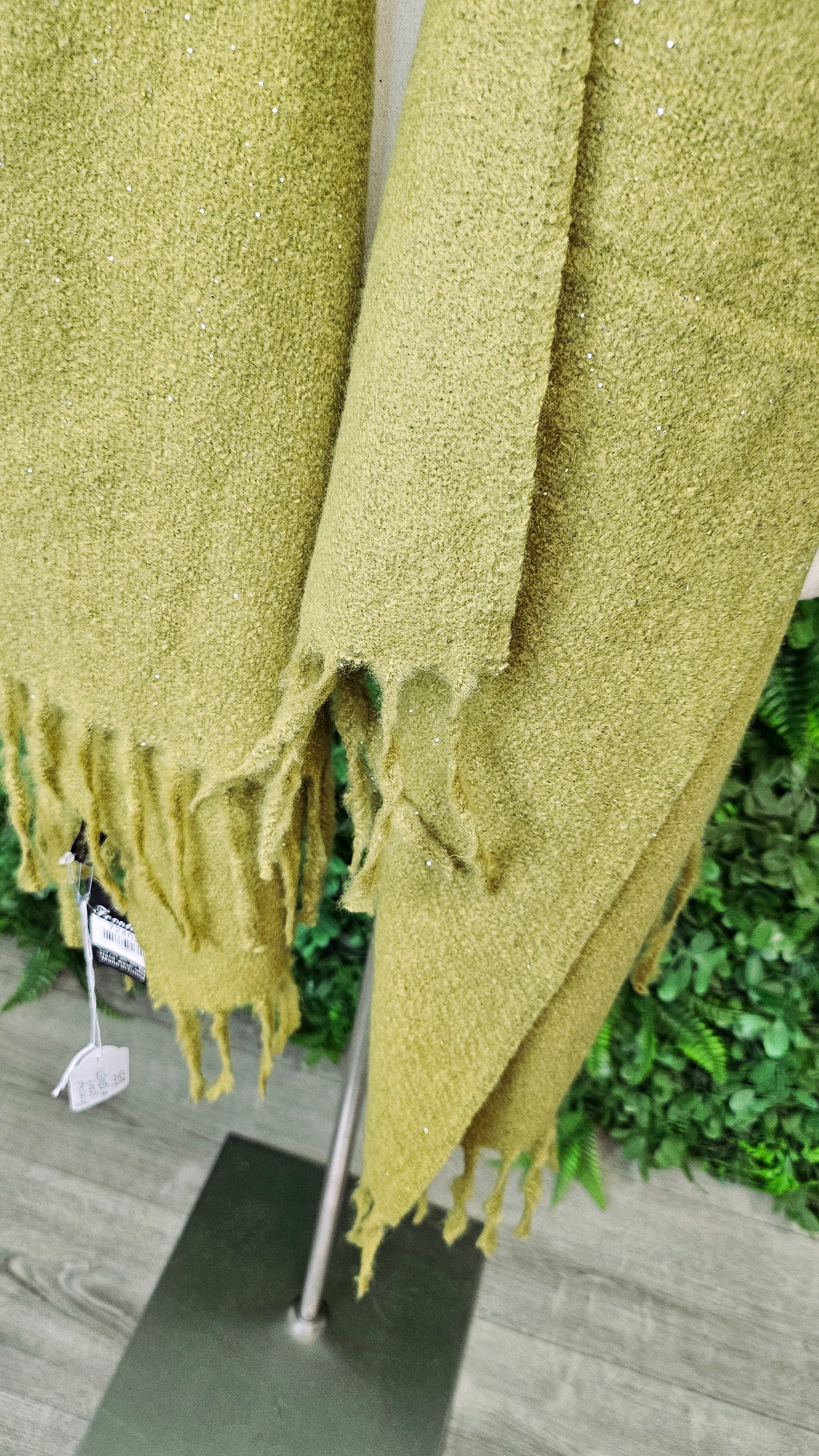Frontier Pistachio Lurex Scarf BNWT