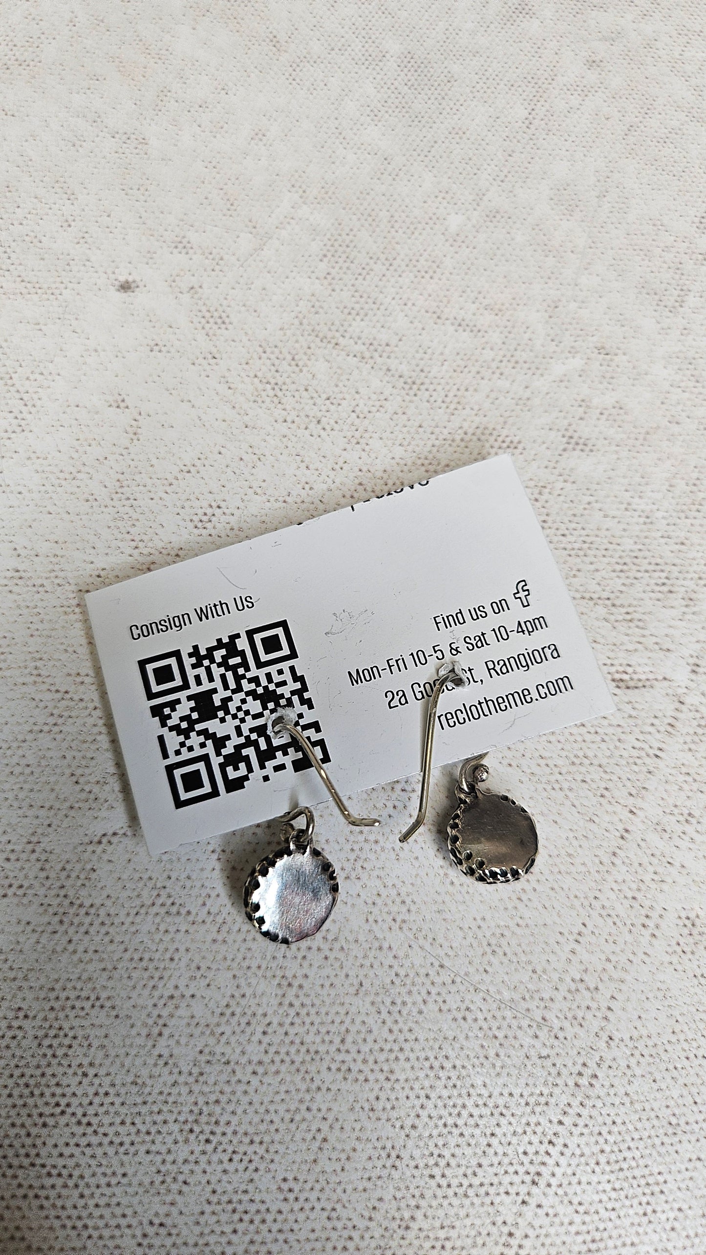 Louise Douglas Silver Mini Kina Drops