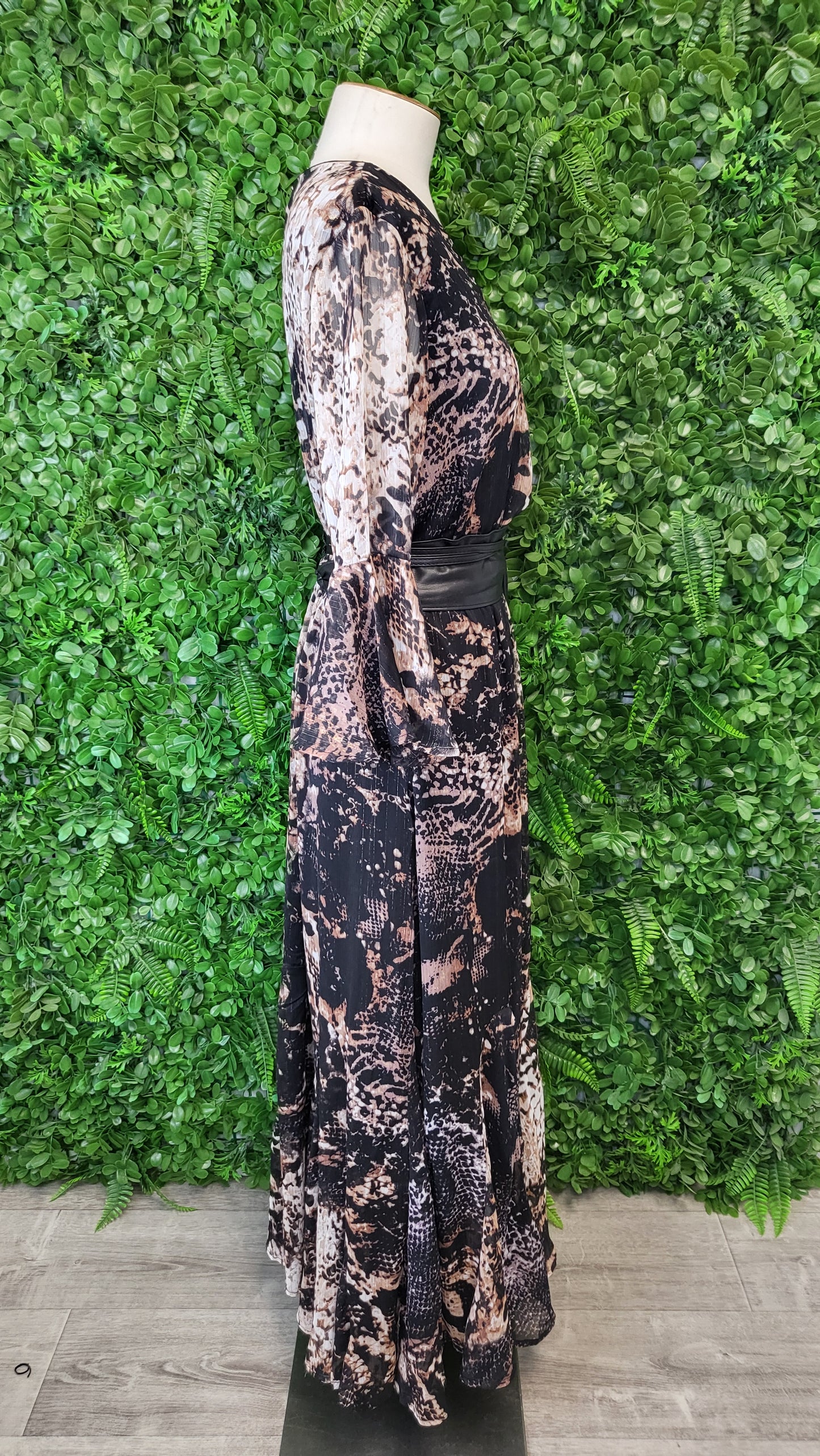 Kaleidoscope Reptile Print Maxi Dress BNWT (12)