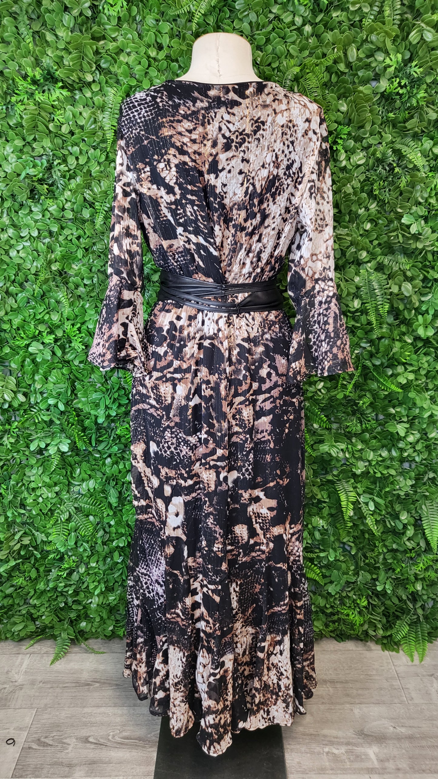 Kaleidoscope Reptile Print Maxi Dress BNWT (12)
