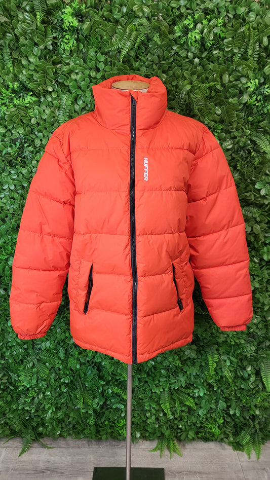 Huffer Orange Track Puffer (10-12)