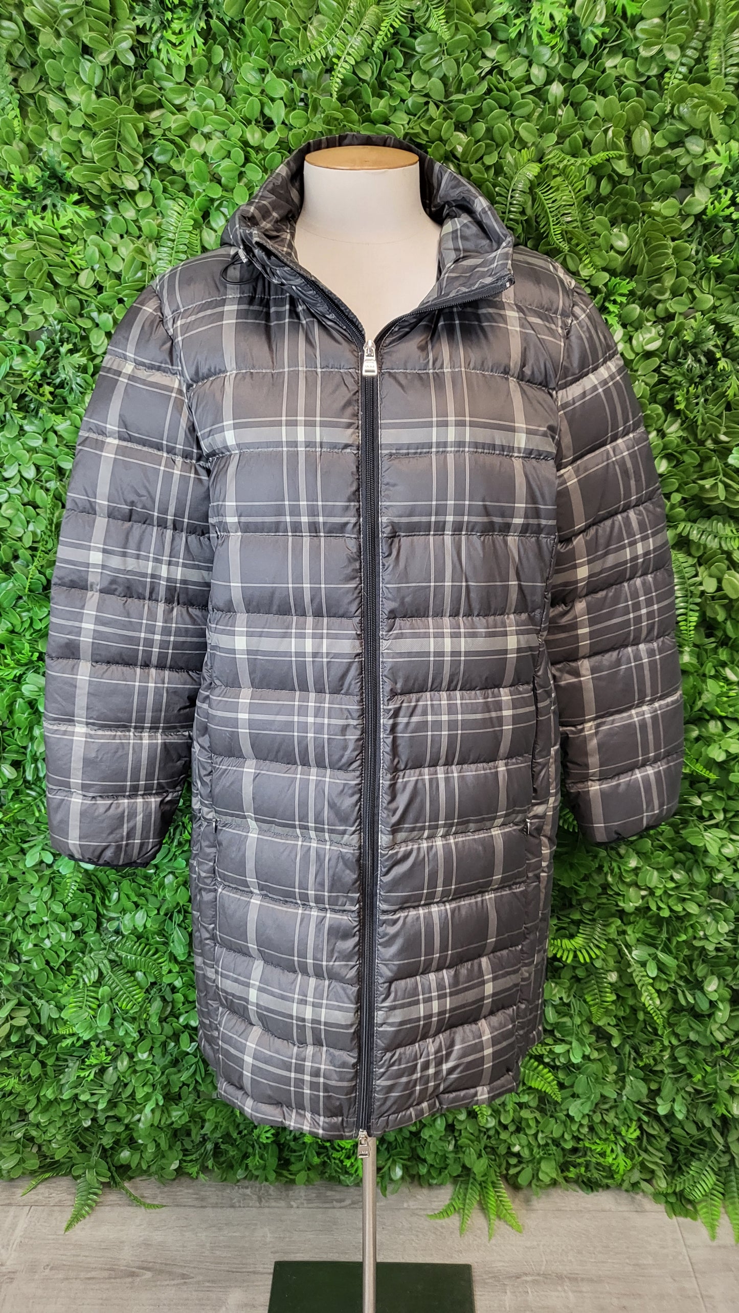 Moke Check Down Puffer (12-14)