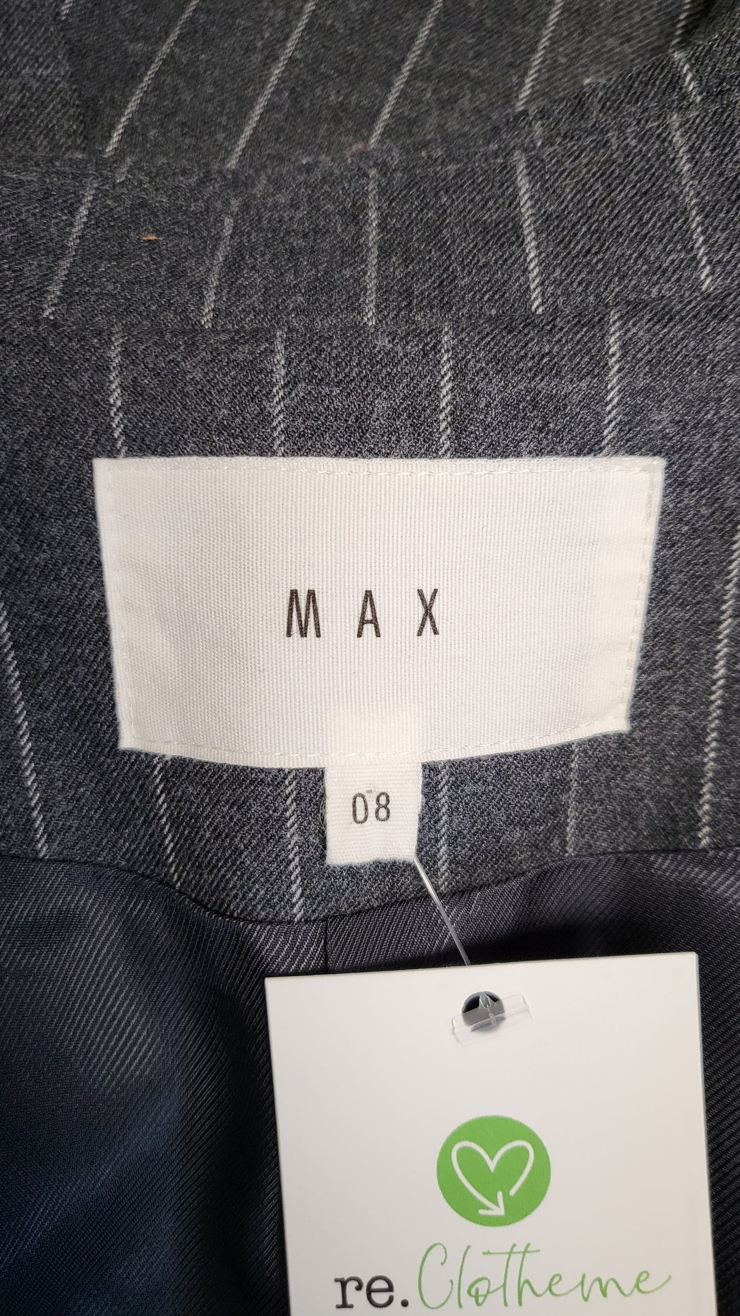 Max Grey Pinstripe Blazer (8)