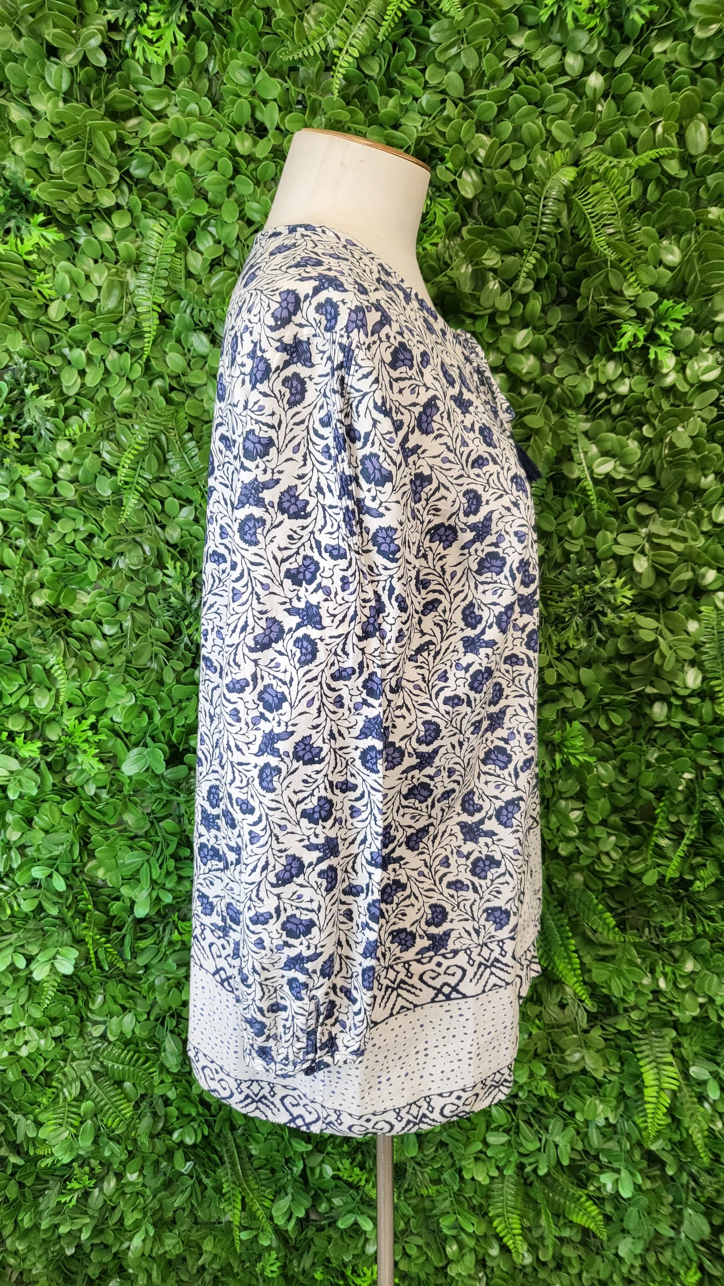 Verge Print Cotton Blouse (12)