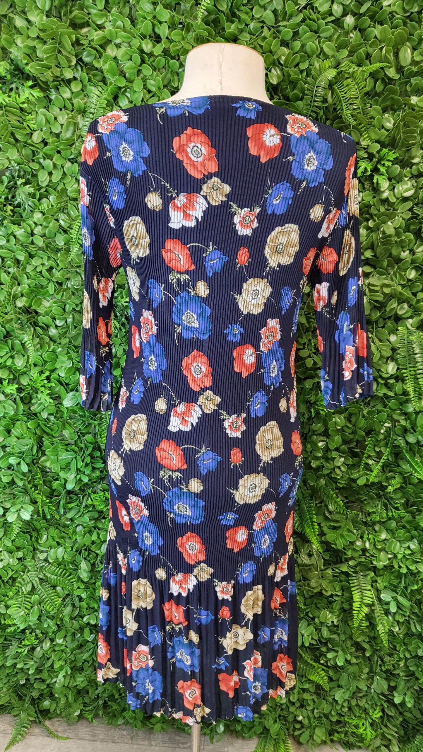 Annah Stretton Floral Ribbed Dress (10)