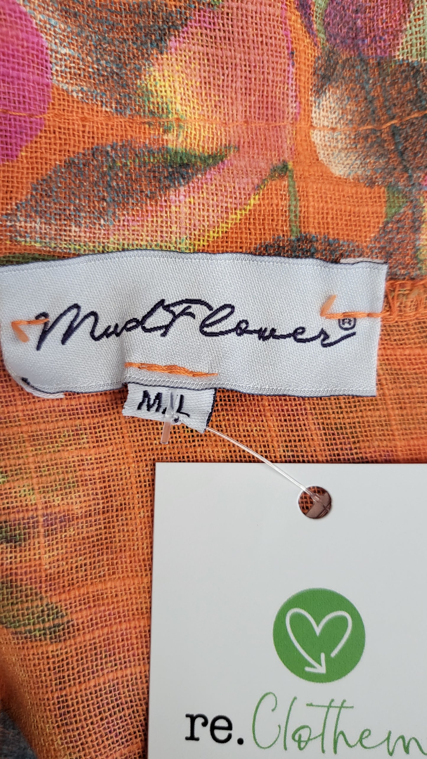 Mudflower Floral Longline Shirt (12-14)