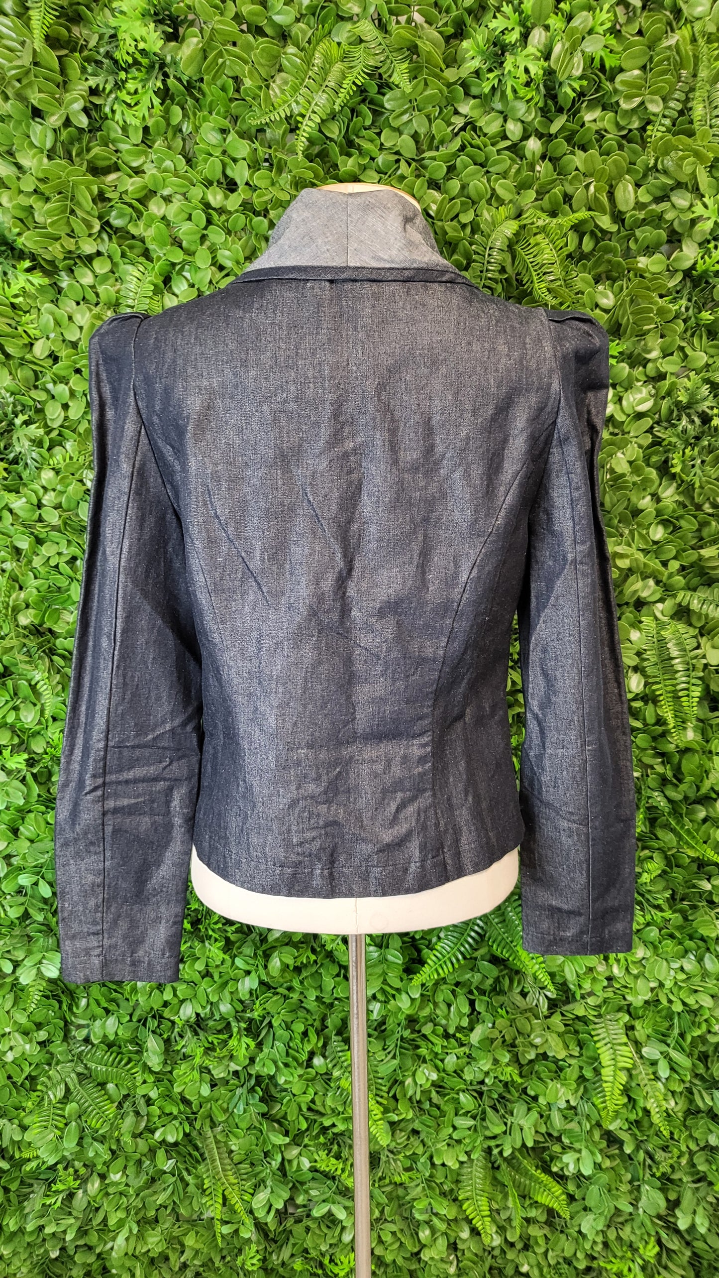 Andrea Moore Ink Linen Blend Jacket (10)