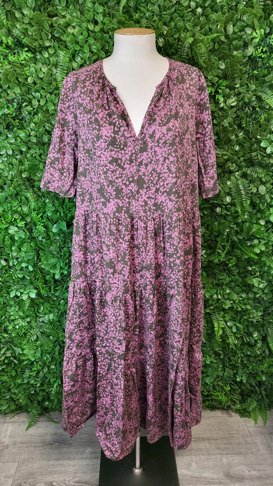 Juliette Hogan Pink Tiered Dress (10)