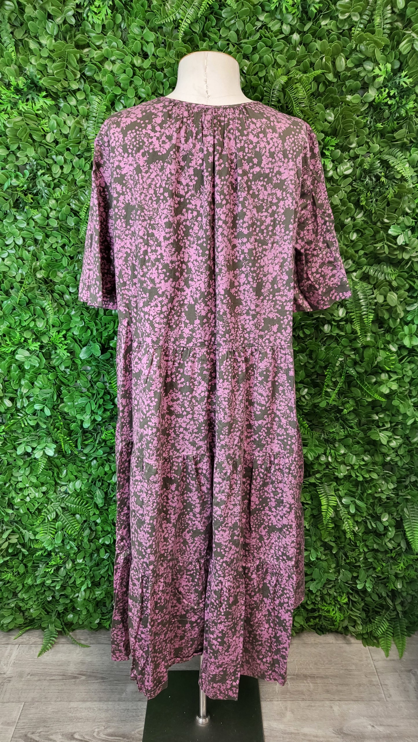 Juliette Hogan Pink Tiered Dress (10)