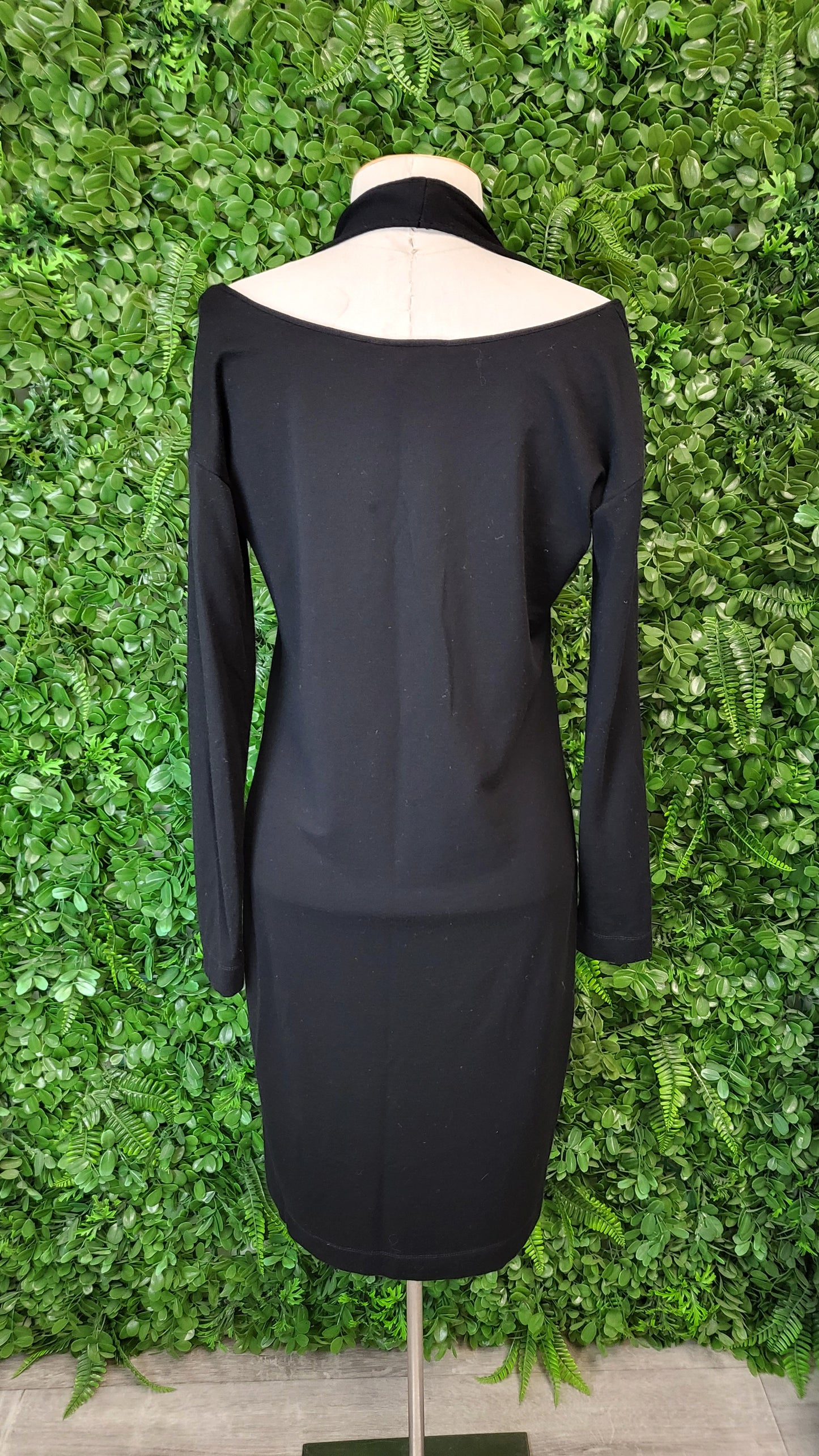 Paula Ryan Black Halter Dress (12)