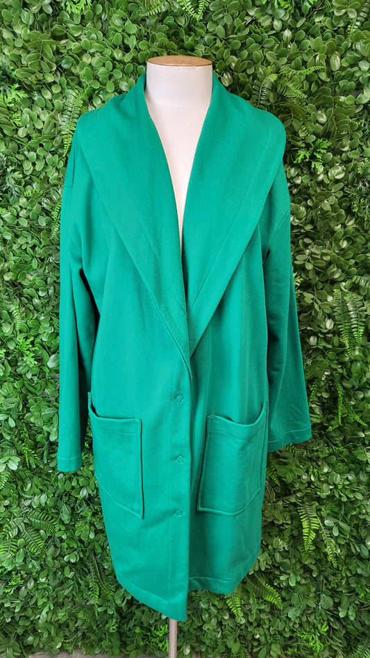 Memo Green Sweat Cardigan (14)