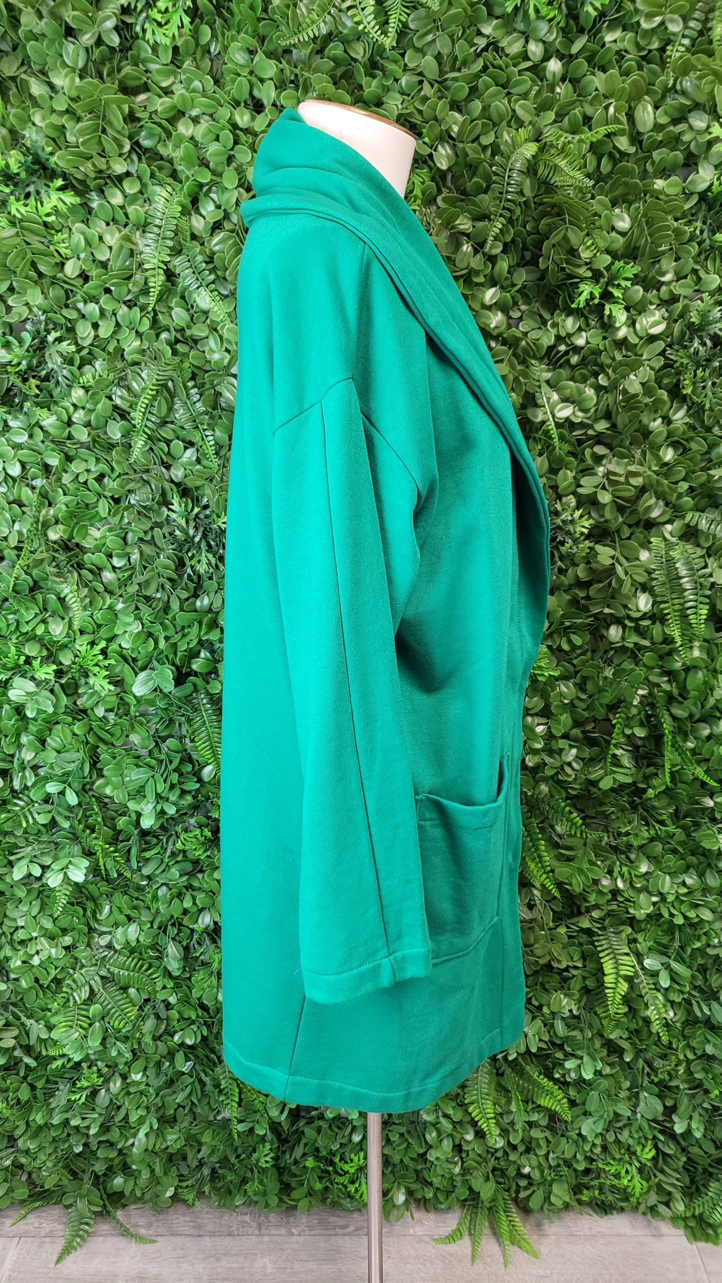 Memo Green Sweat Cardigan (14)