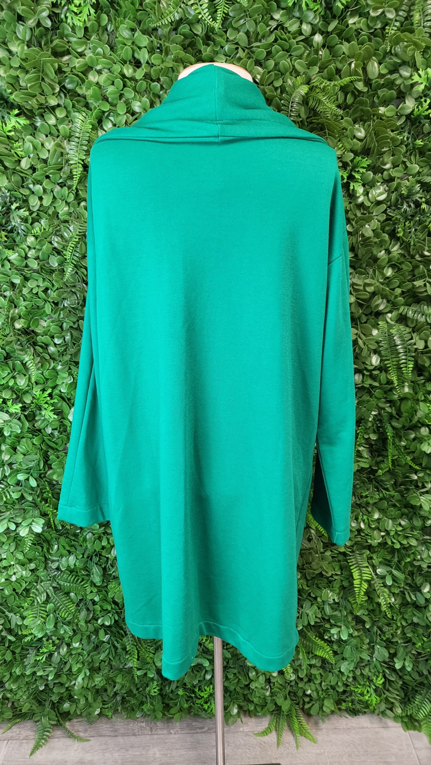 Memo Green Sweat Cardigan (14)