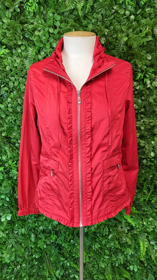 Liz Jordon Red Ruffle Jacket (10)