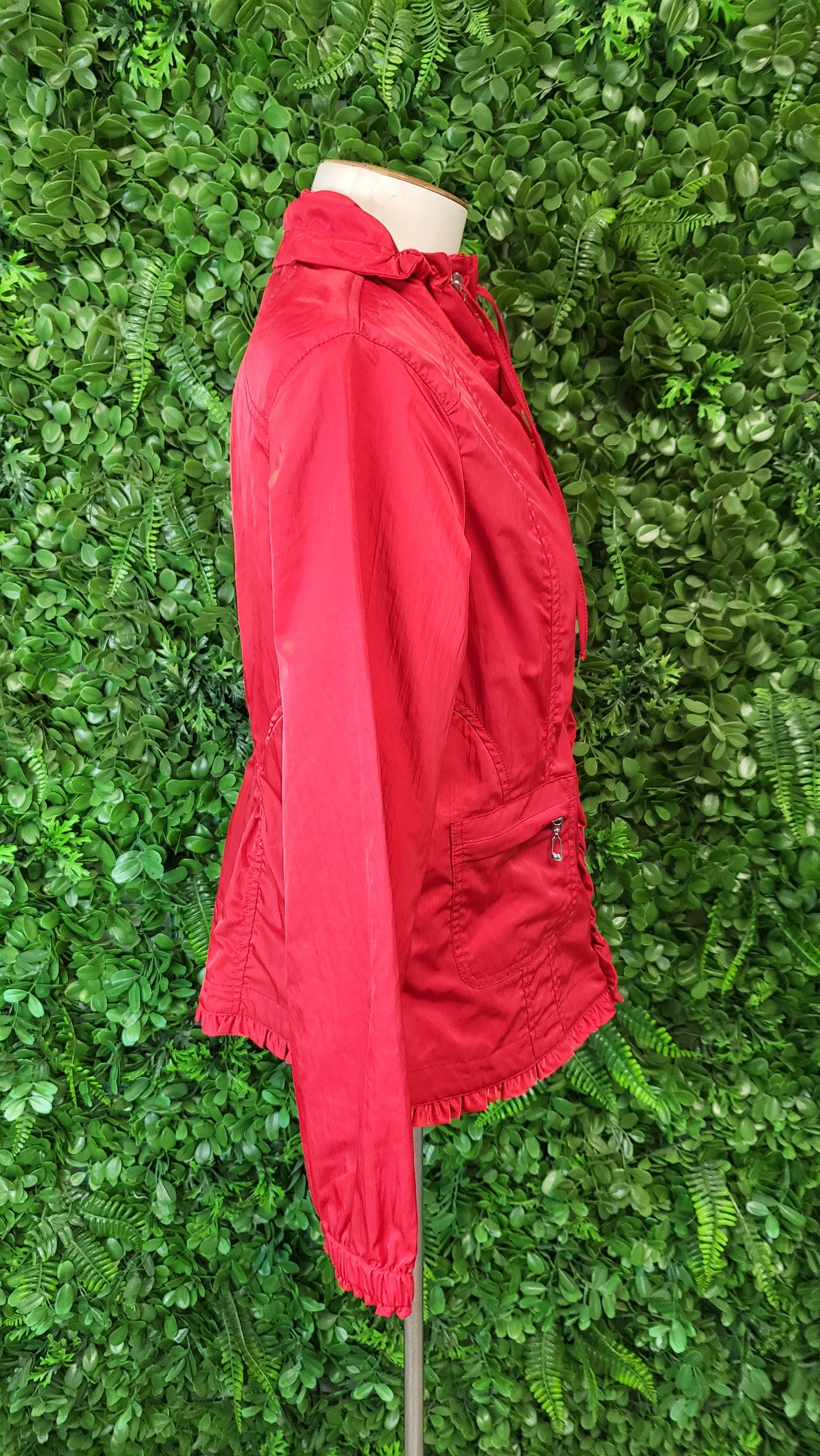 Liz Jordon Red Ruffle Jacket (10)