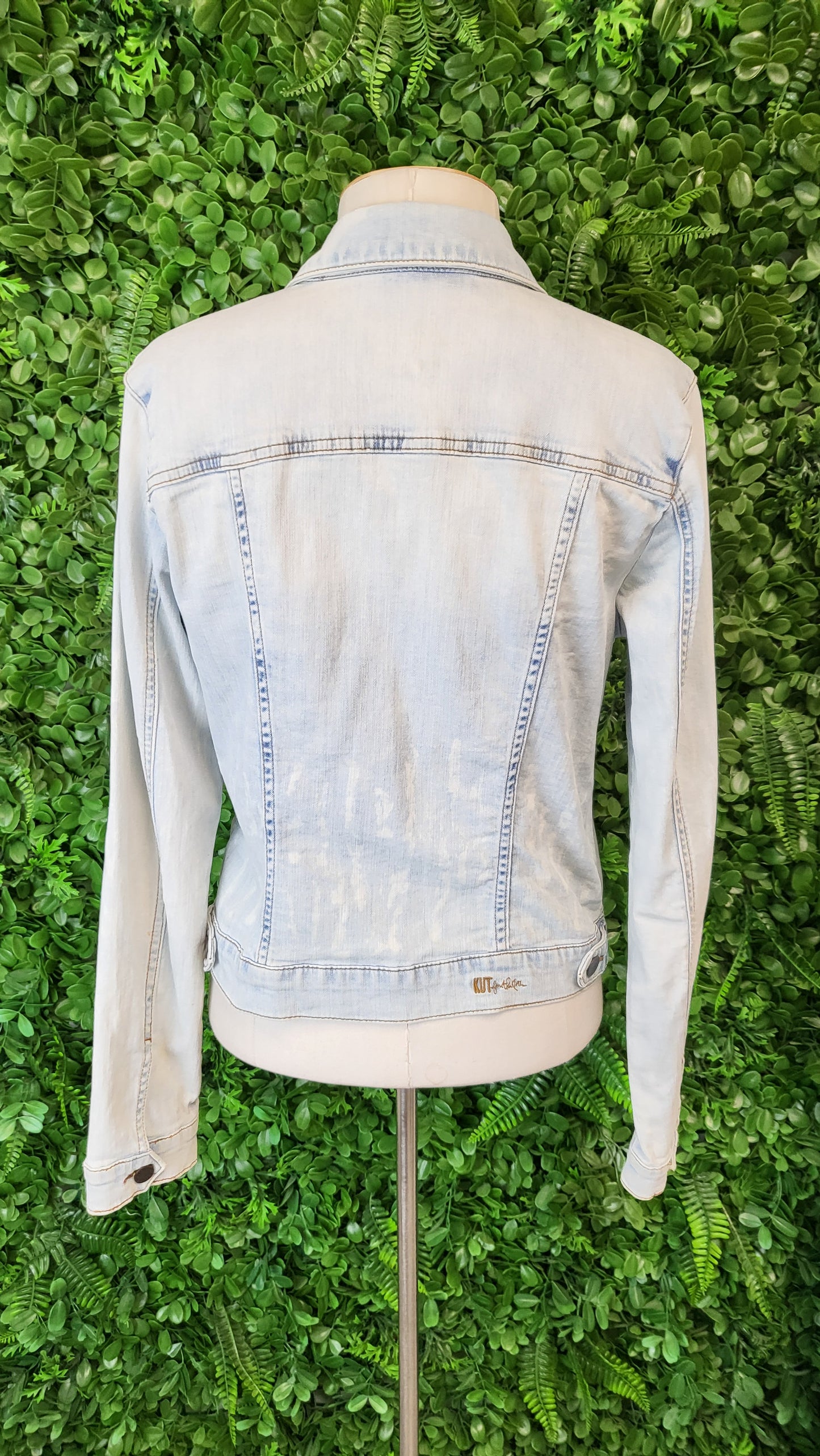 Kut Bleach Wash Amelia Jacket (12)
