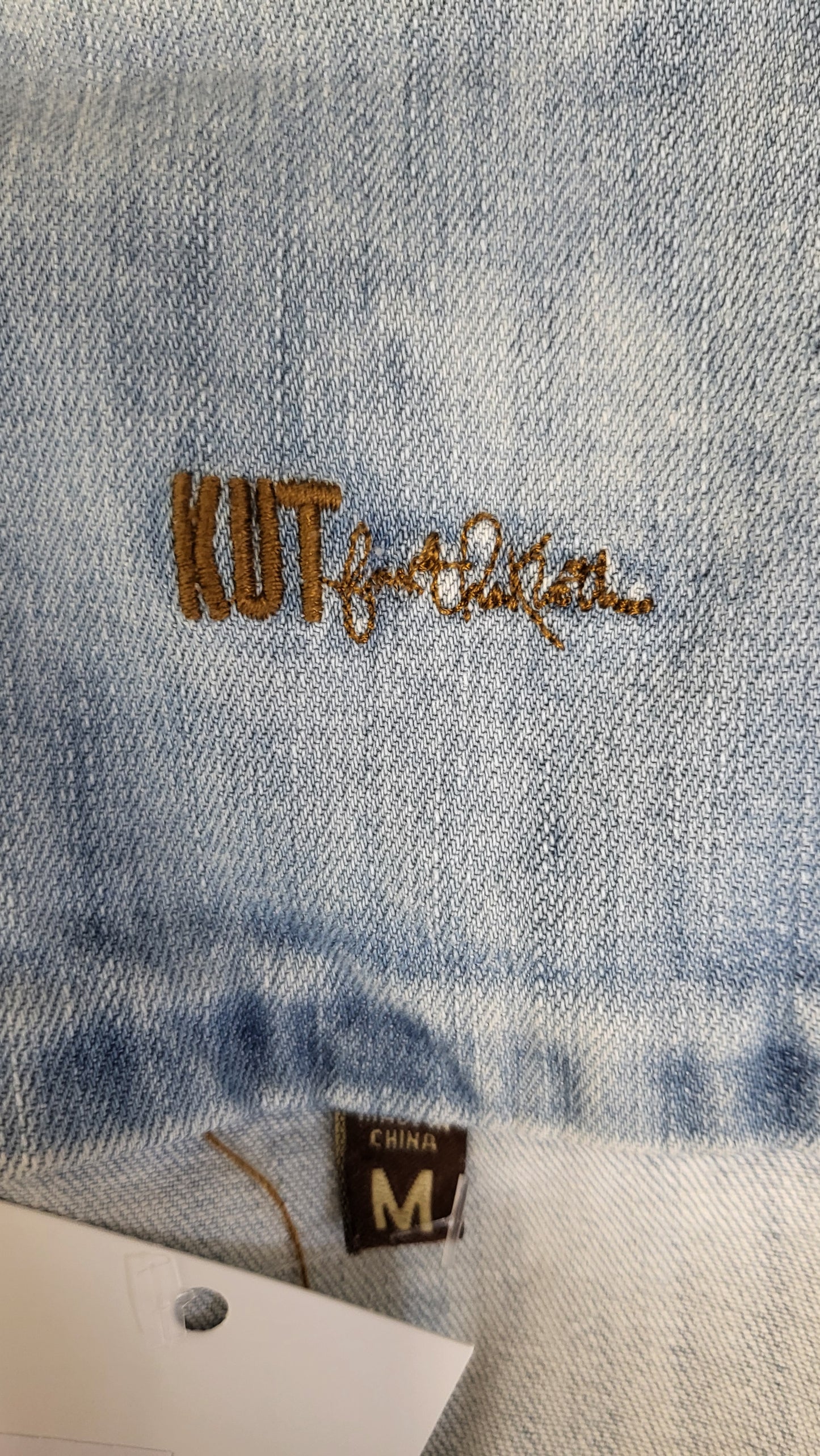 Kut Bleach Wash Amelia Jacket (12)