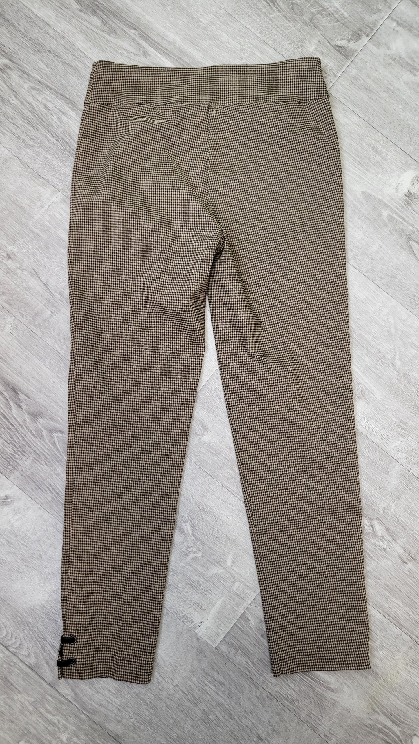 Lisette Brown Check Pants (10)