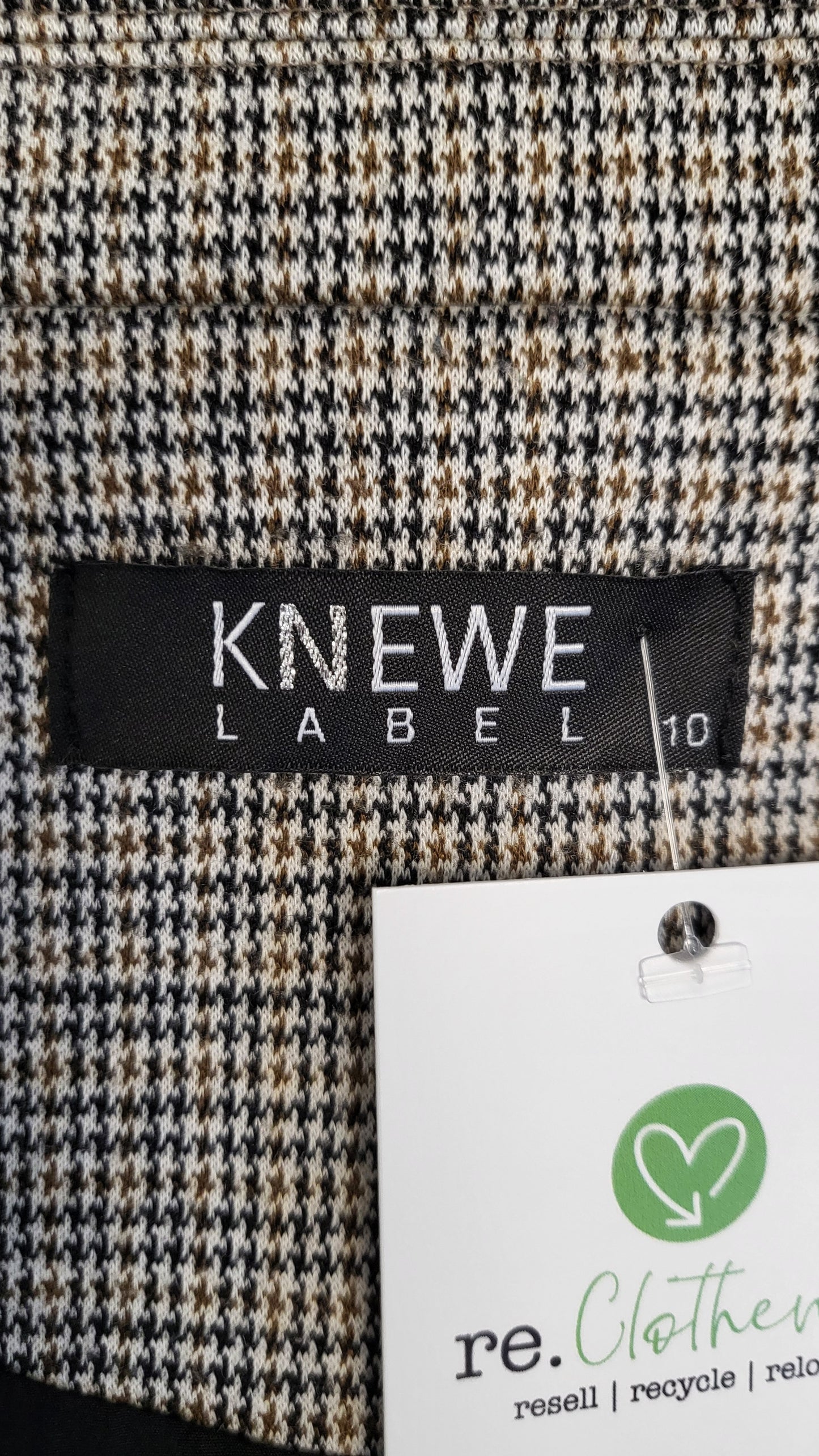 Knewe Label Check Check Blazer (10)