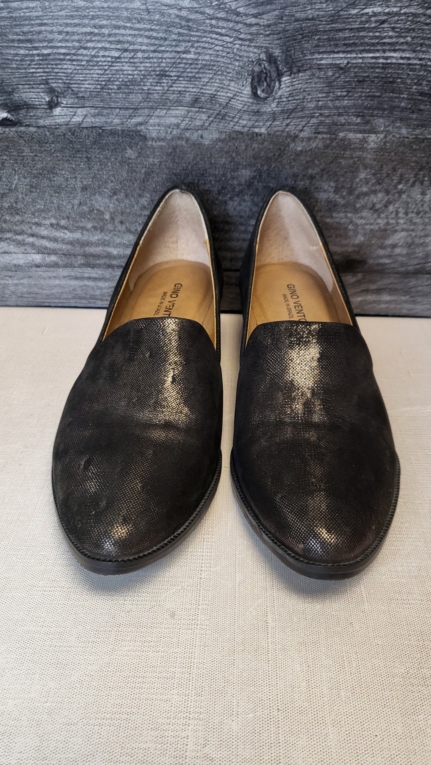 Gino Ventori Pewter Metallic Slip On (37)