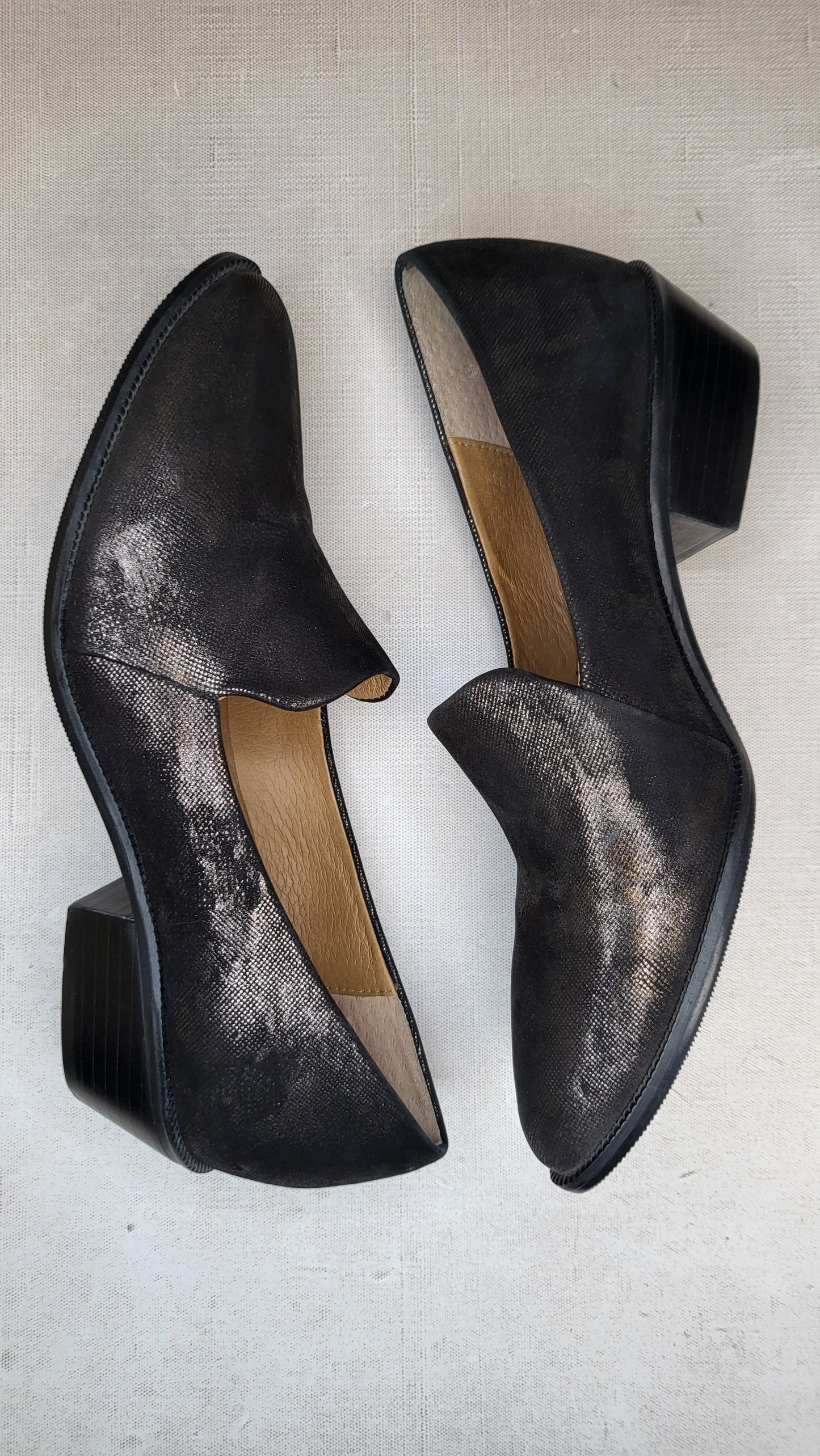 Gino Ventori Pewter Metallic Slip On (37)