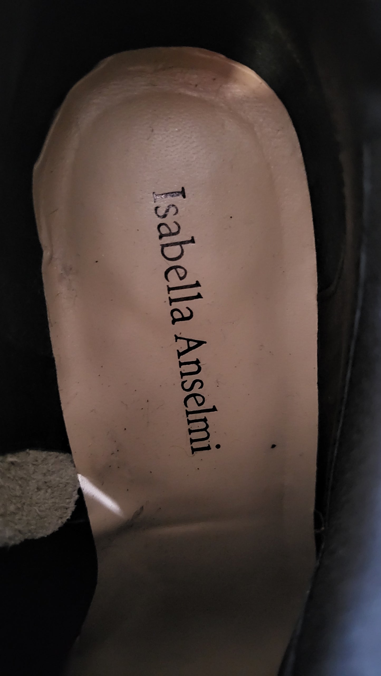 Isabella Anselmi Olive Leopard Print Boot (38)