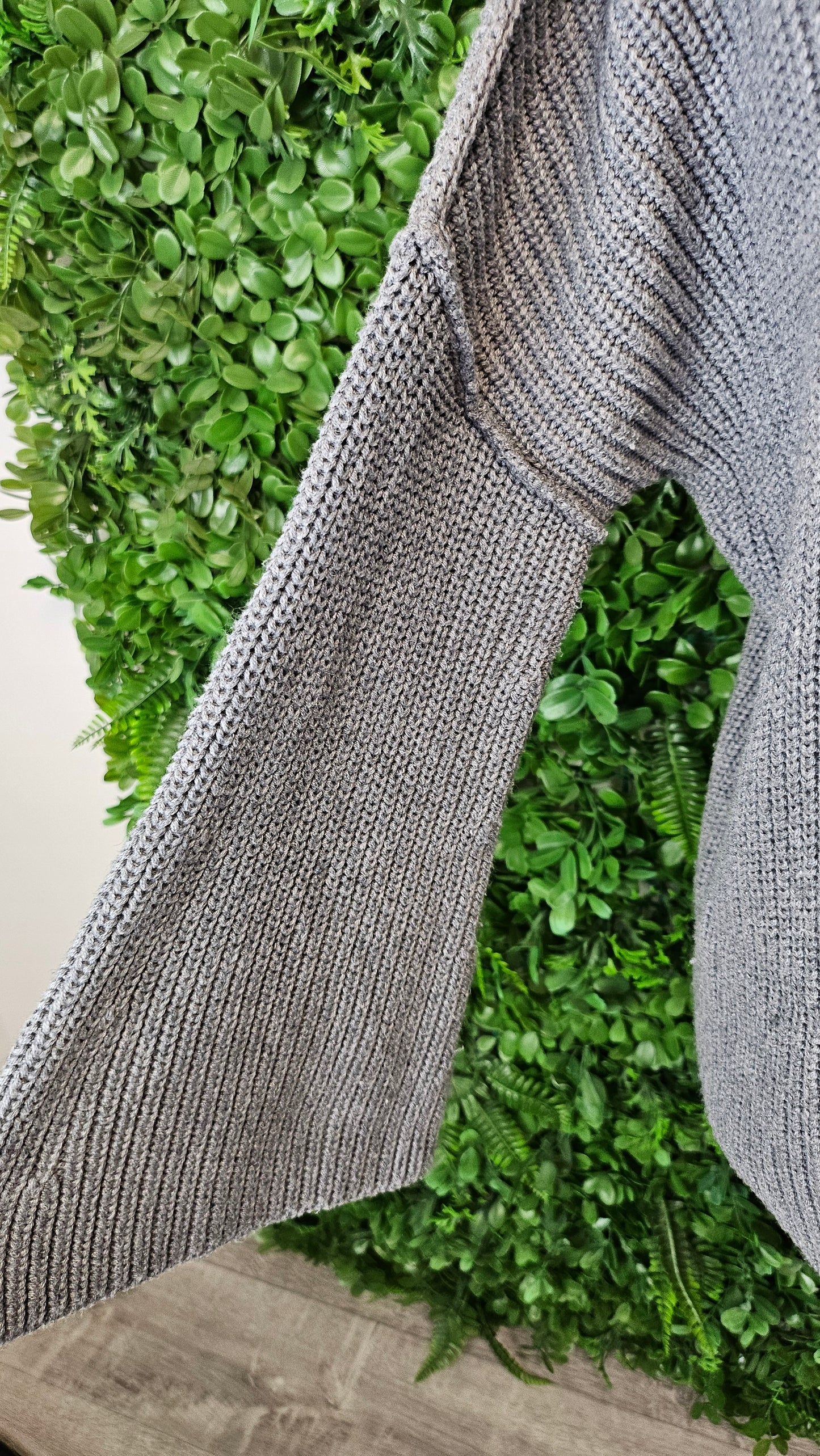 Kinney Grey High Neck Knit (10-12)