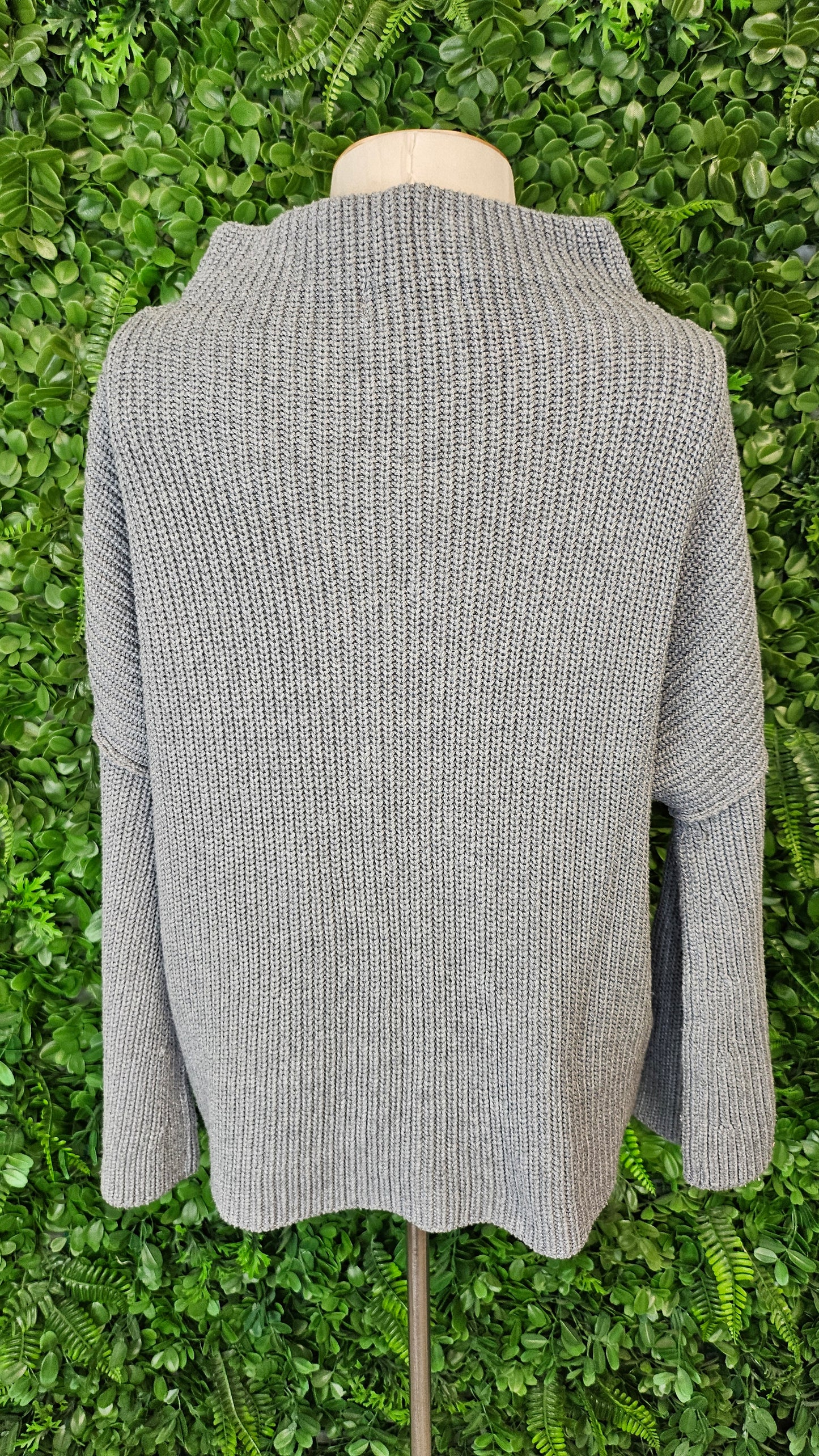Kinney Grey High Neck Knit (10-12)