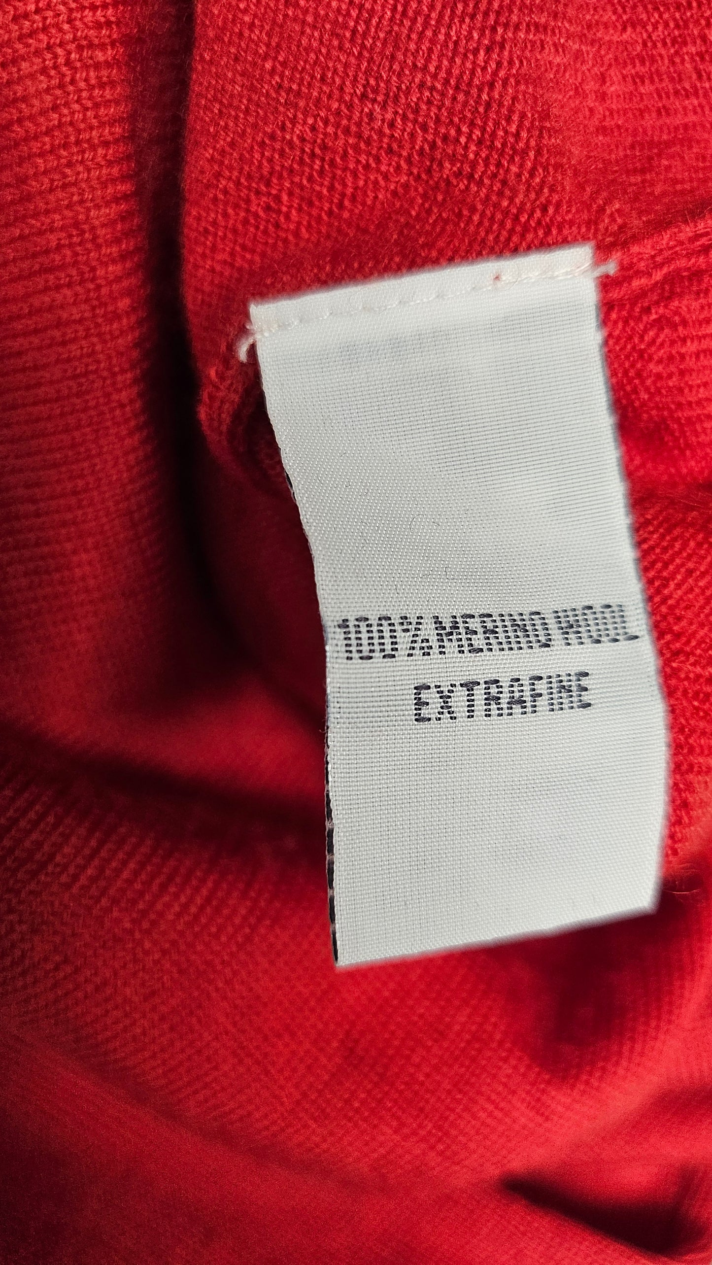 Meredith Red Merino Knit (10-12)