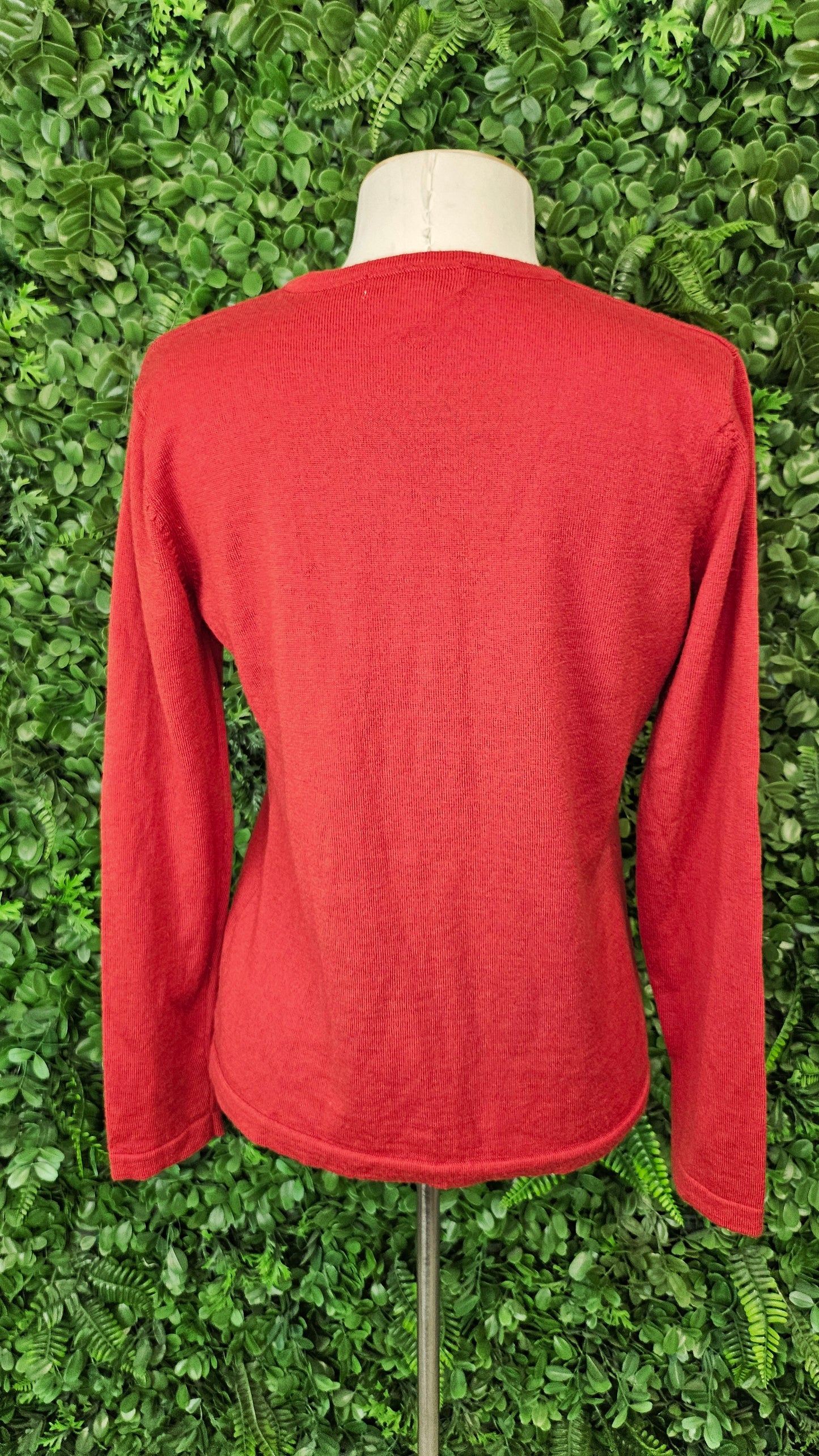 Meredith Red Merino Knit (10-12)