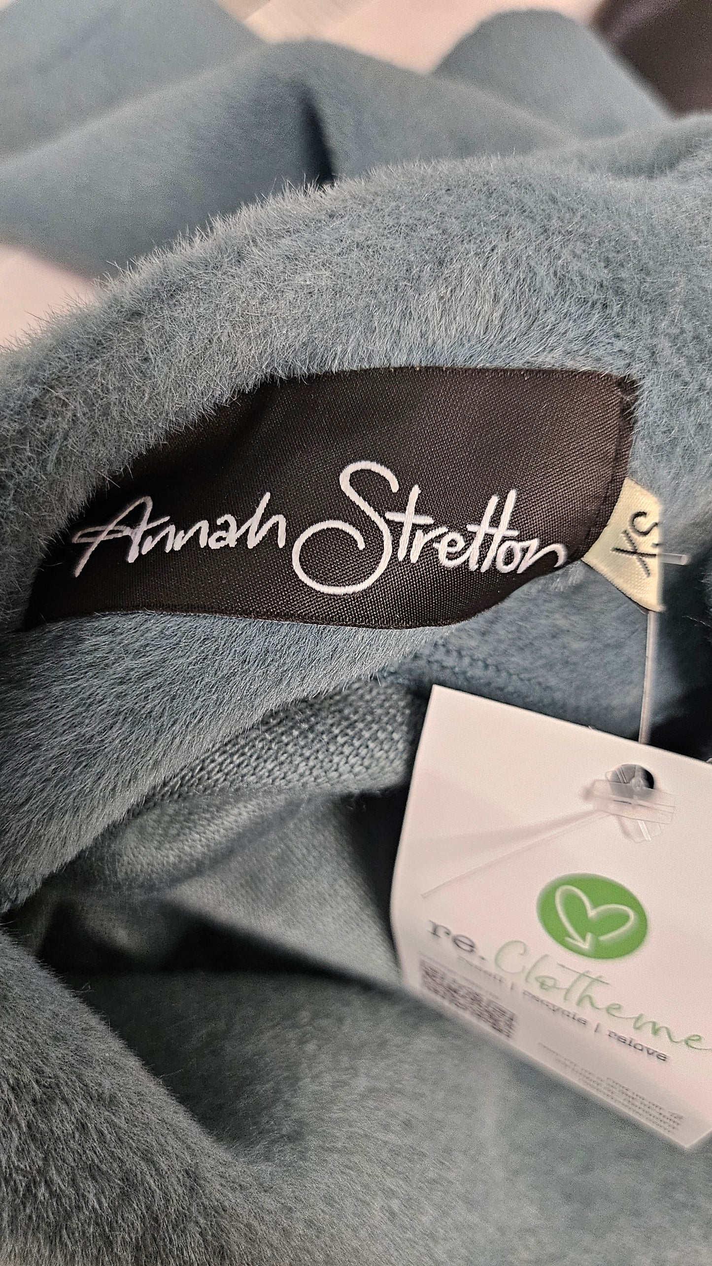 Annah Stretton Teal Textured Blazer (8)