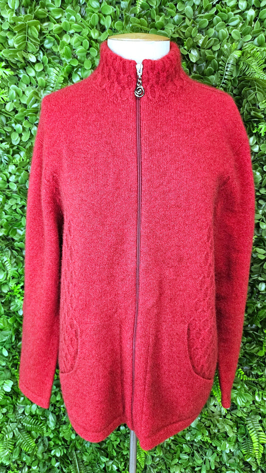 Noble Wilde Paprika Merino Possum Knit (16)
