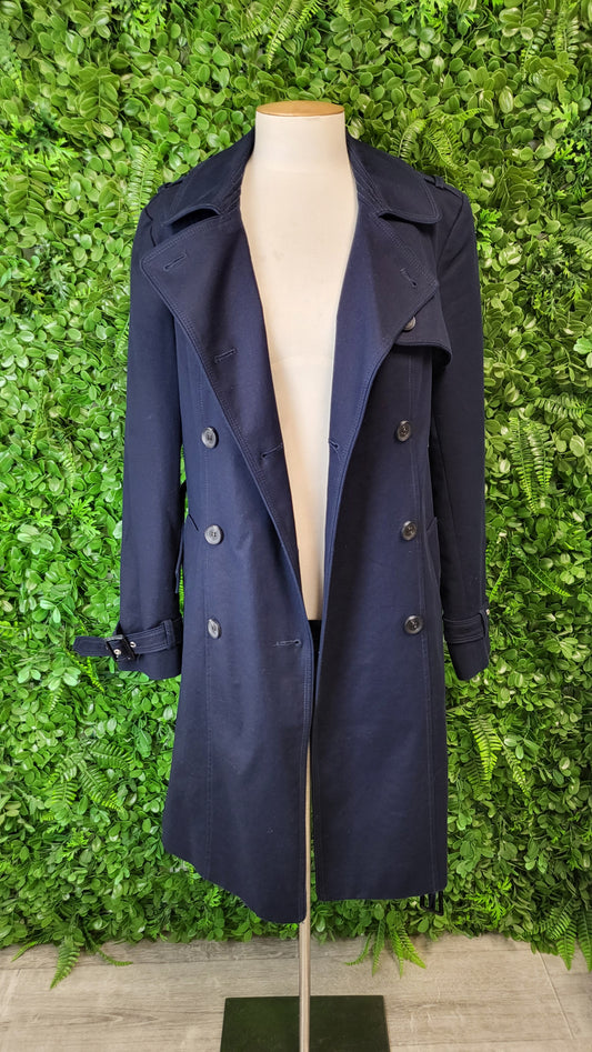 Portmans Navy Trench Coat (16)