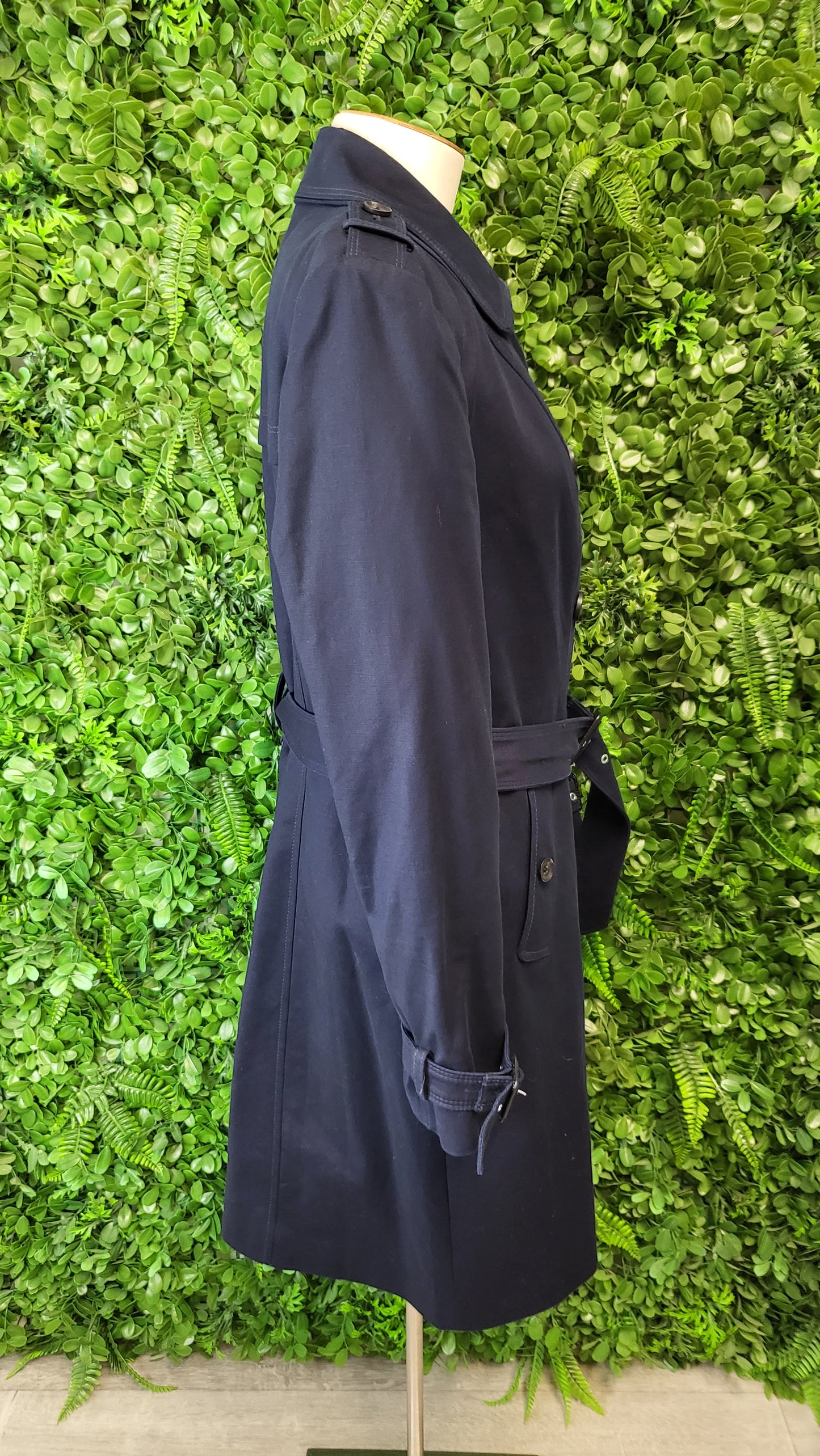Portmans Navy Trench Coat (16)