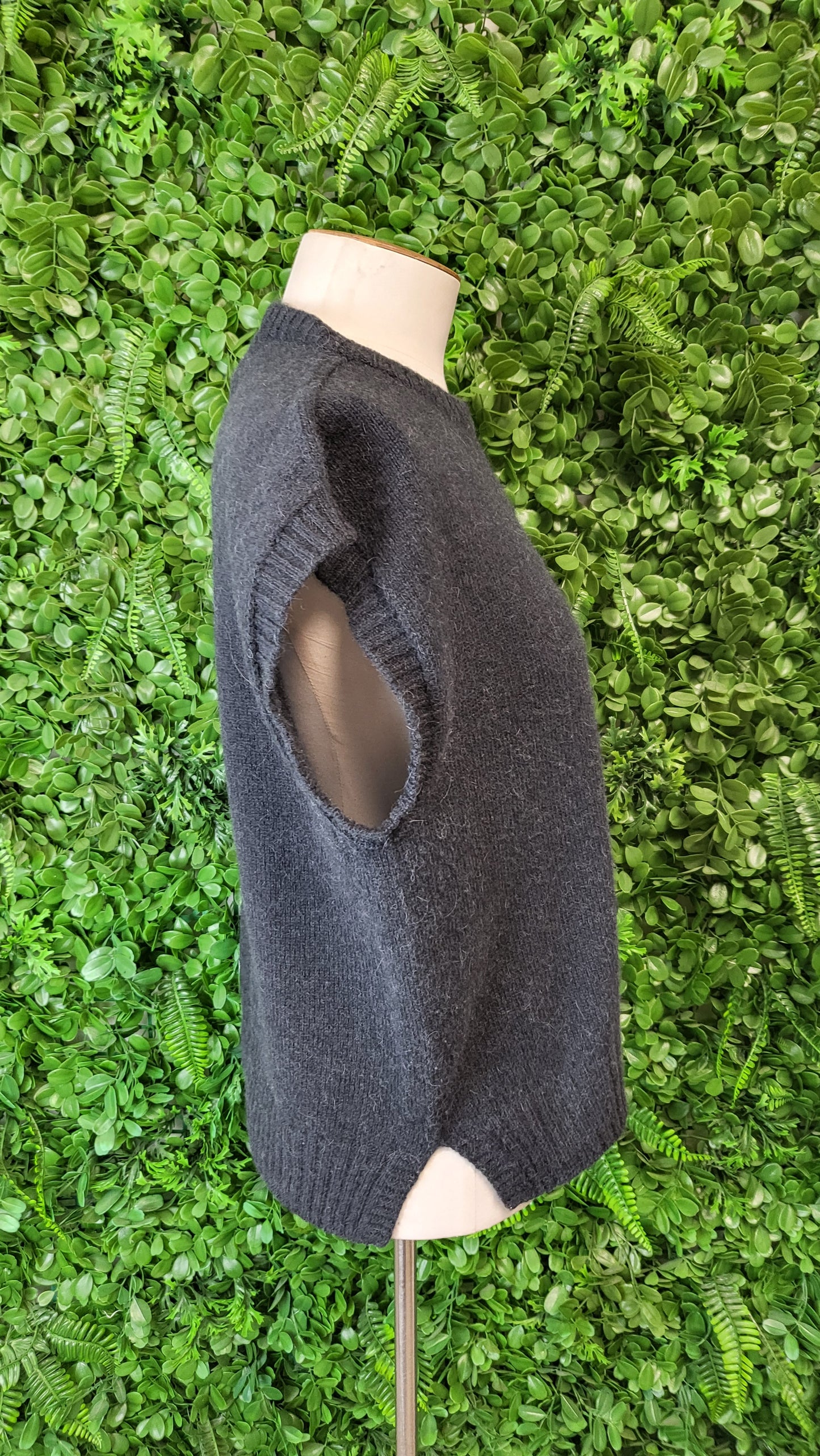 Lothlorian Charcoal Wool Vest (12-14)