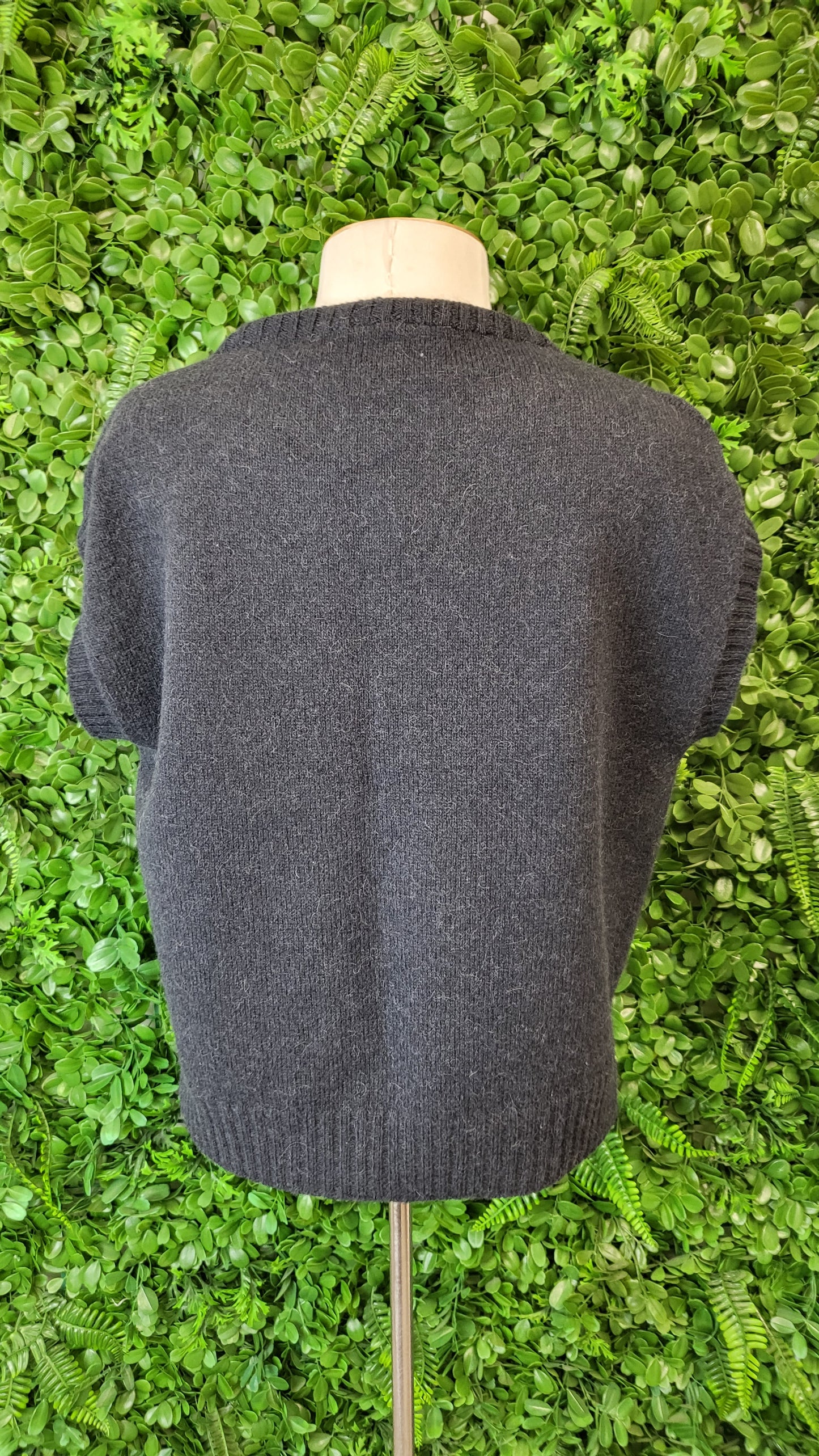 Lothlorian Charcoal Wool Vest (12-14)