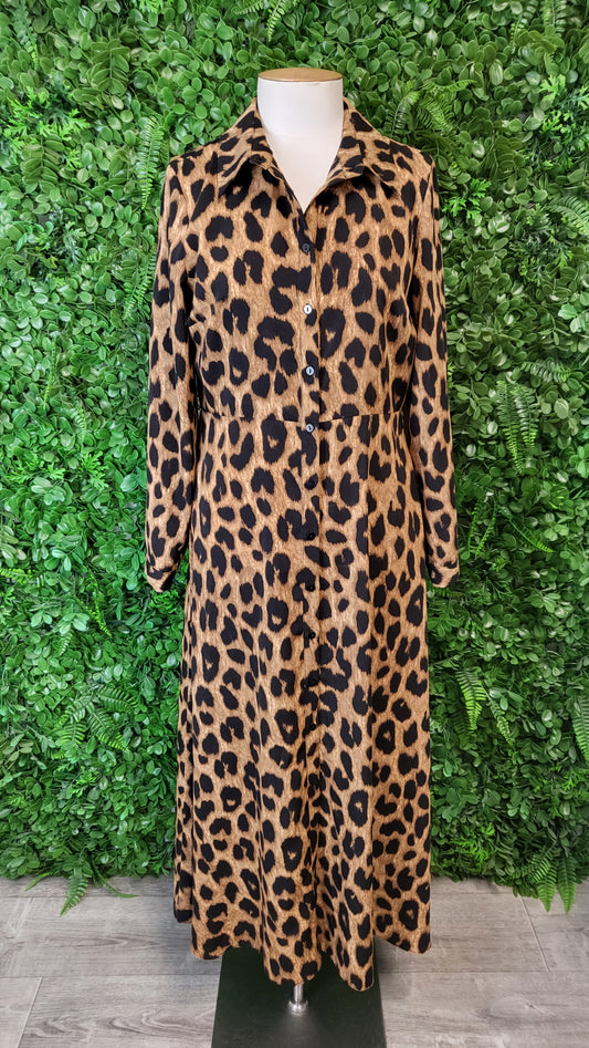 Amare Animal Print Dress (10)