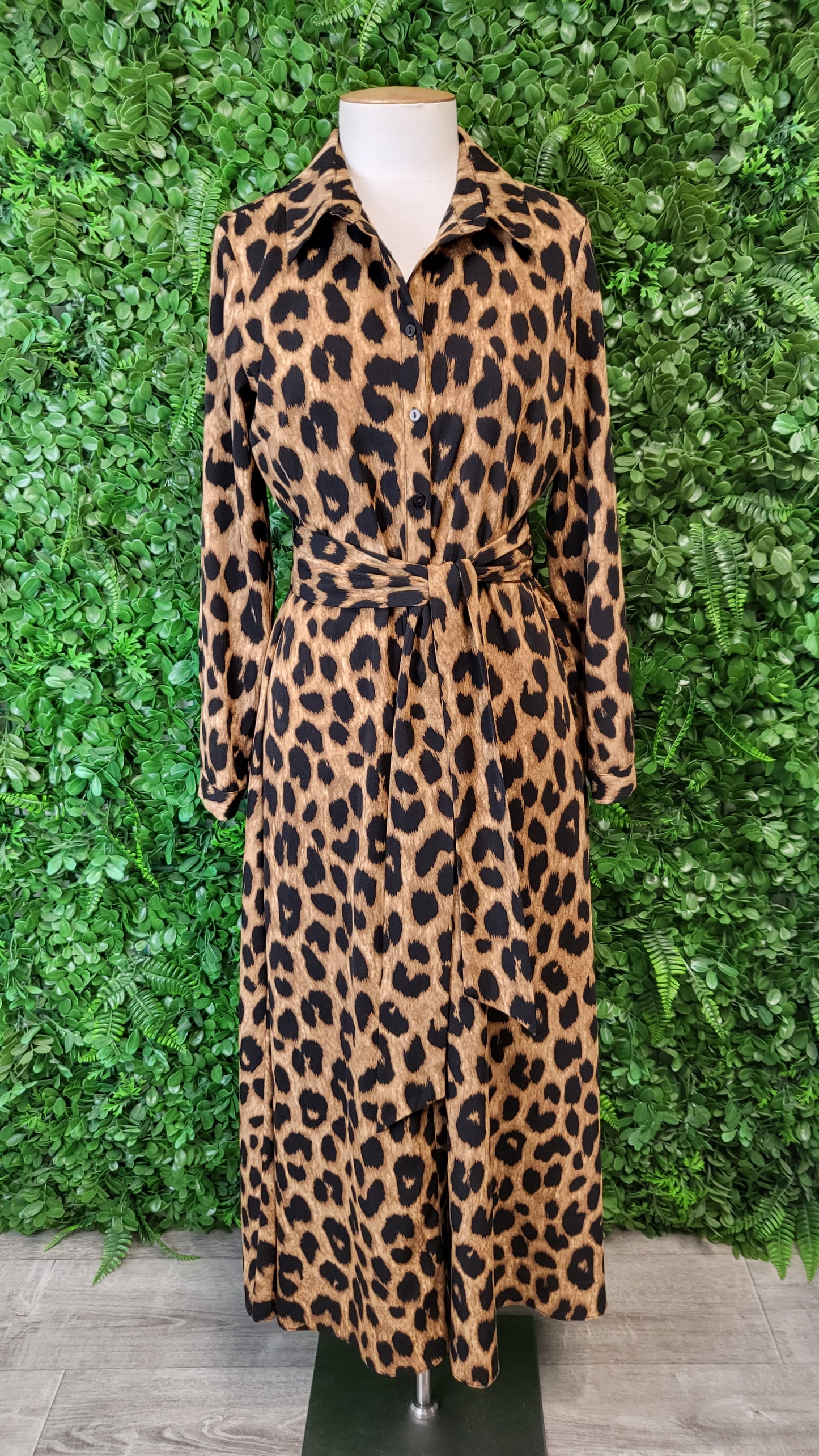 Amare  Animal Print Dress (10)