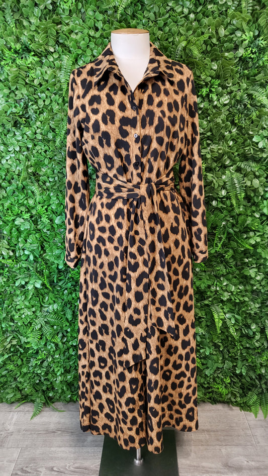 Amare  Animal Print Dress (10)