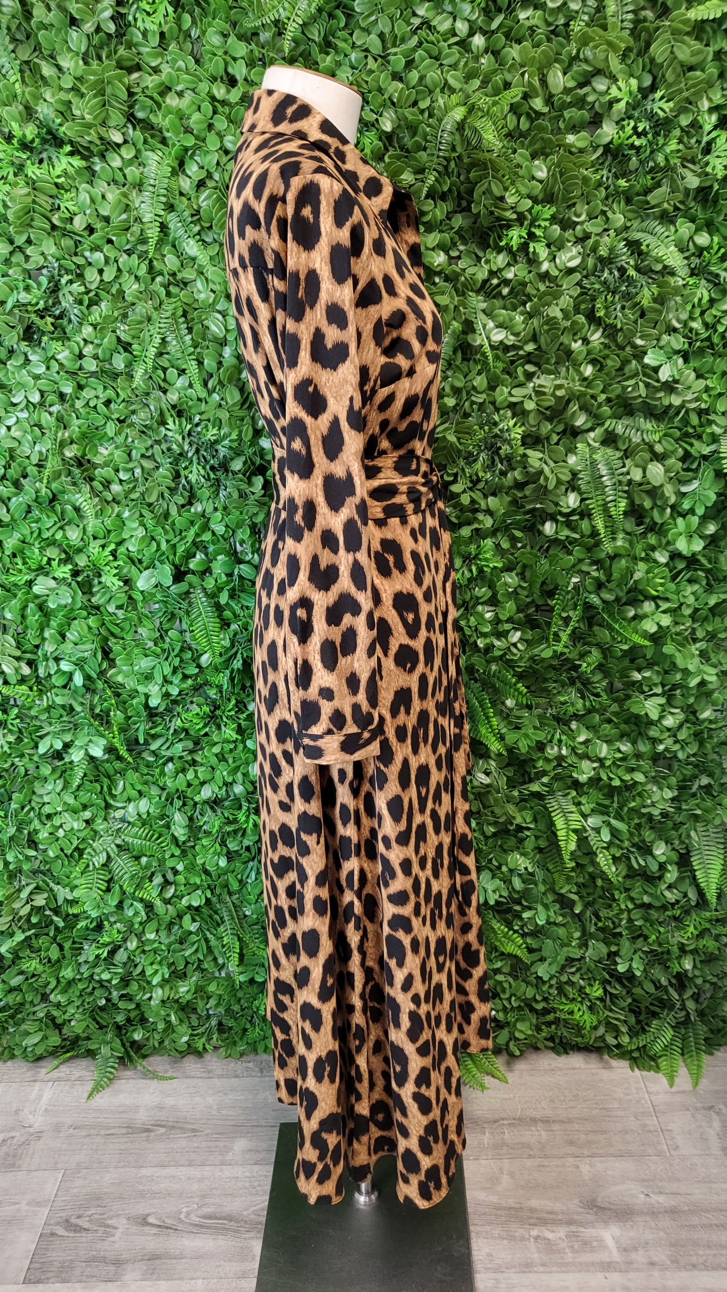 Amare  Animal Print Dress (10)